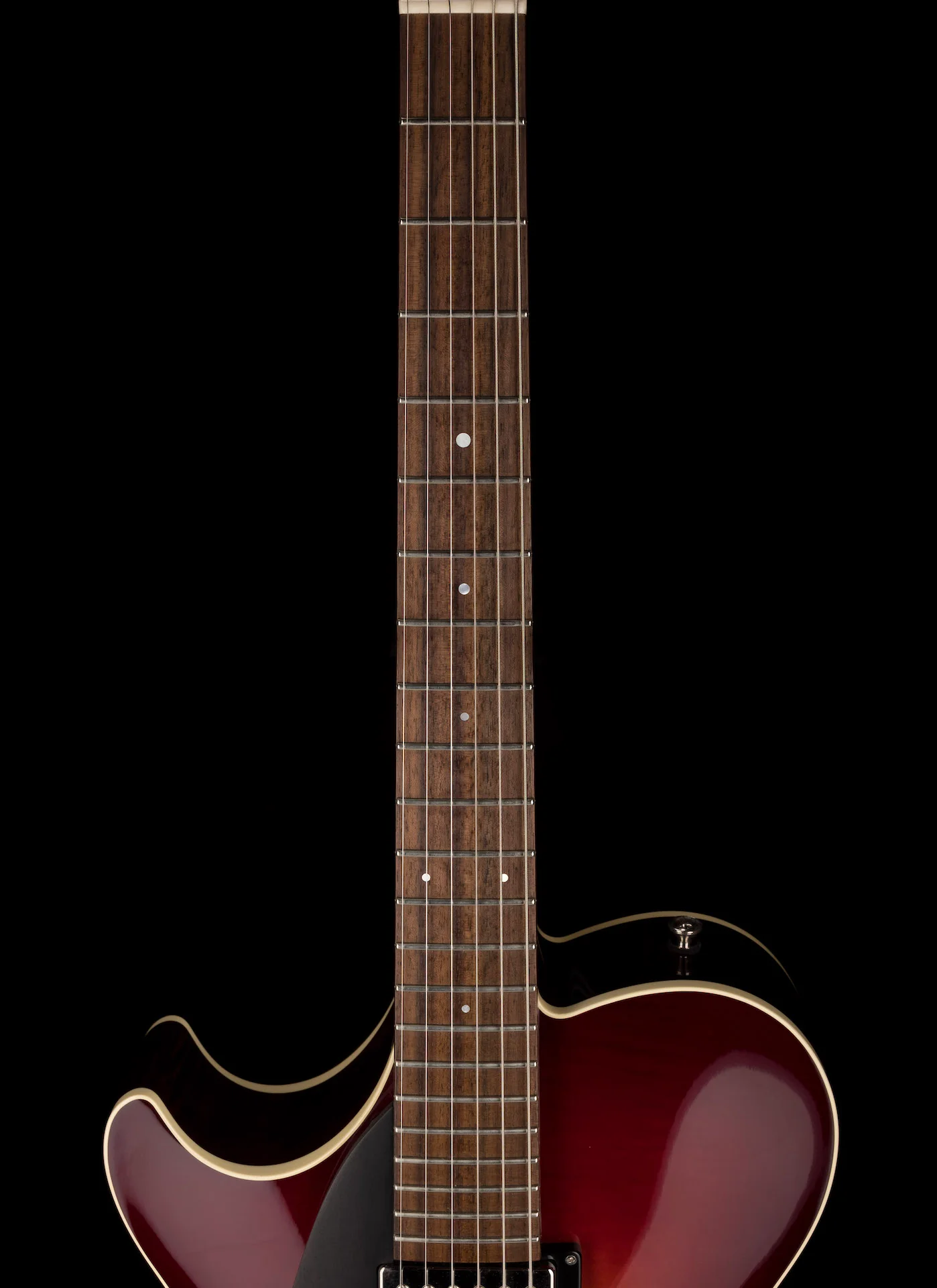 Pre Owned 2013 Collings Eastside LC Archtop Left-Handed Sunburst With Case - Image 11