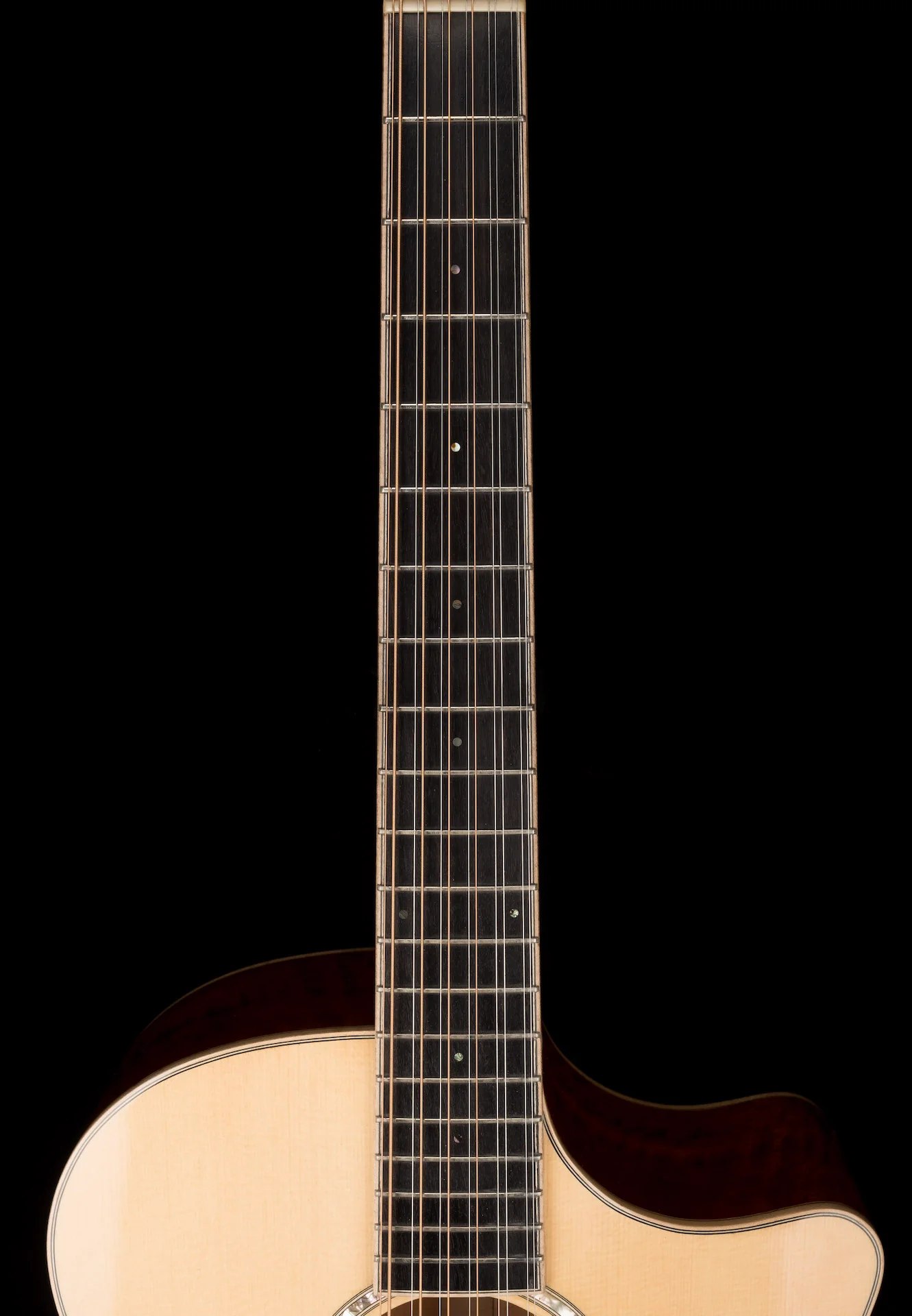 Pre Owned 2013 Eastman AC630CE-12 Natural 12-String With HSC - Jeffrey Foskett Collection - Image 11