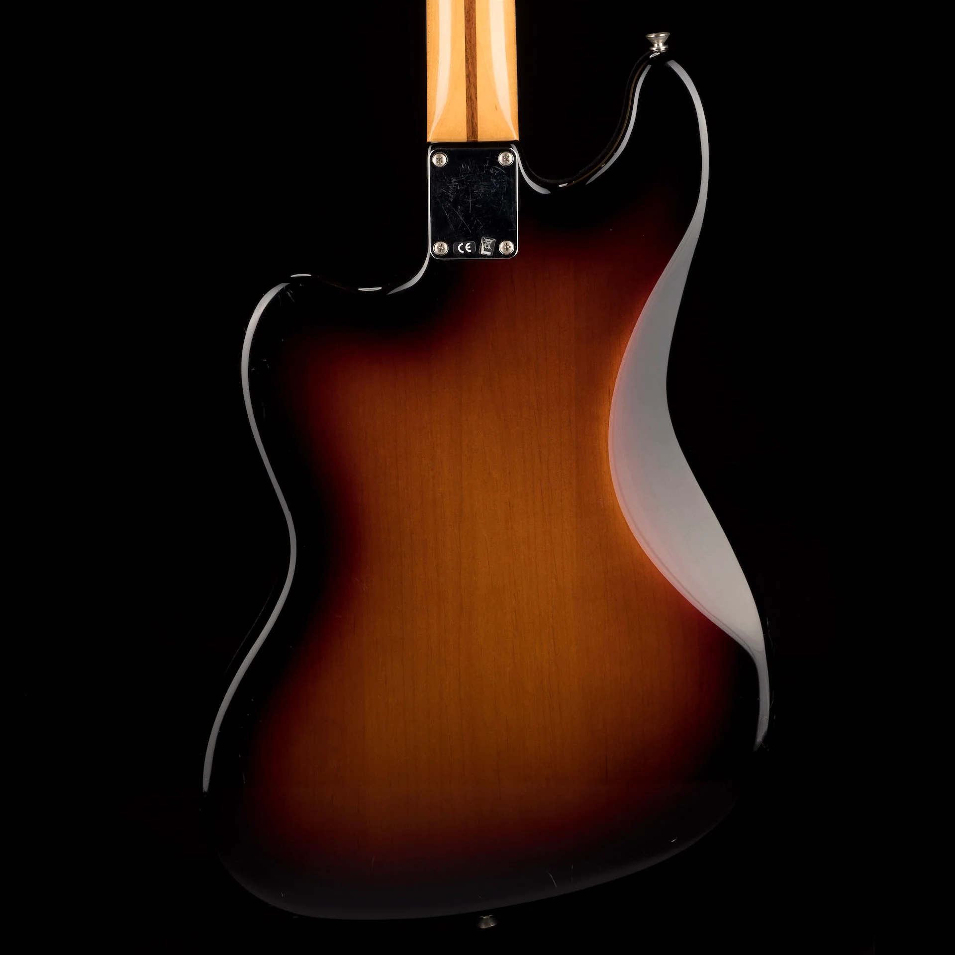 Pre Owned 2013 Fender Pawn Shop Bass VI 3-Tone Sunburst With Gig Bag - Image 16