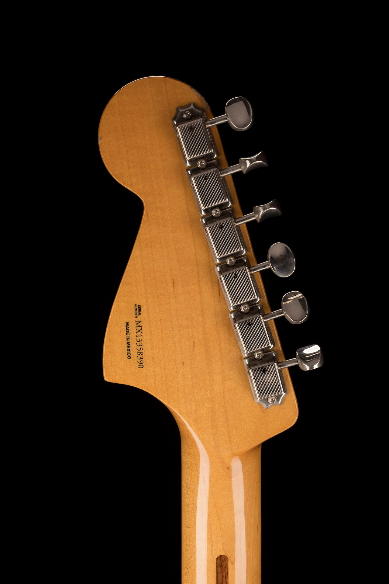Pre Owned 2013 Fender Pawn Shop Bass VI 3-Tone Sunburst With Gig Bag - Image 23