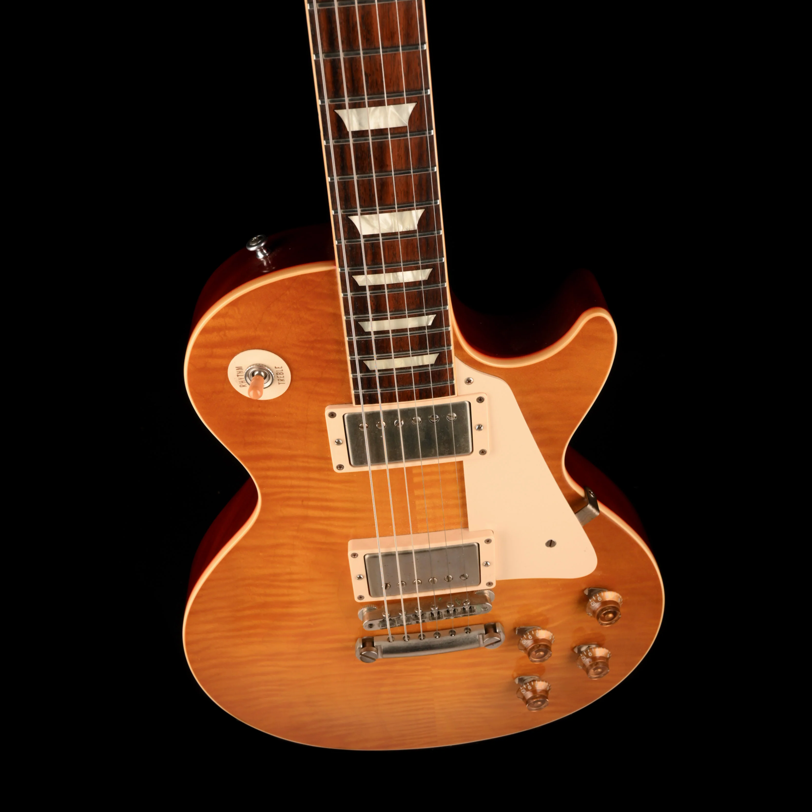 Pre Owned 2013 Gibson Custom Shop Historic Collection 1959 Les Paul R9 VOS Lemon Burst With OHSC - Colin Hay Gear - Image 3
