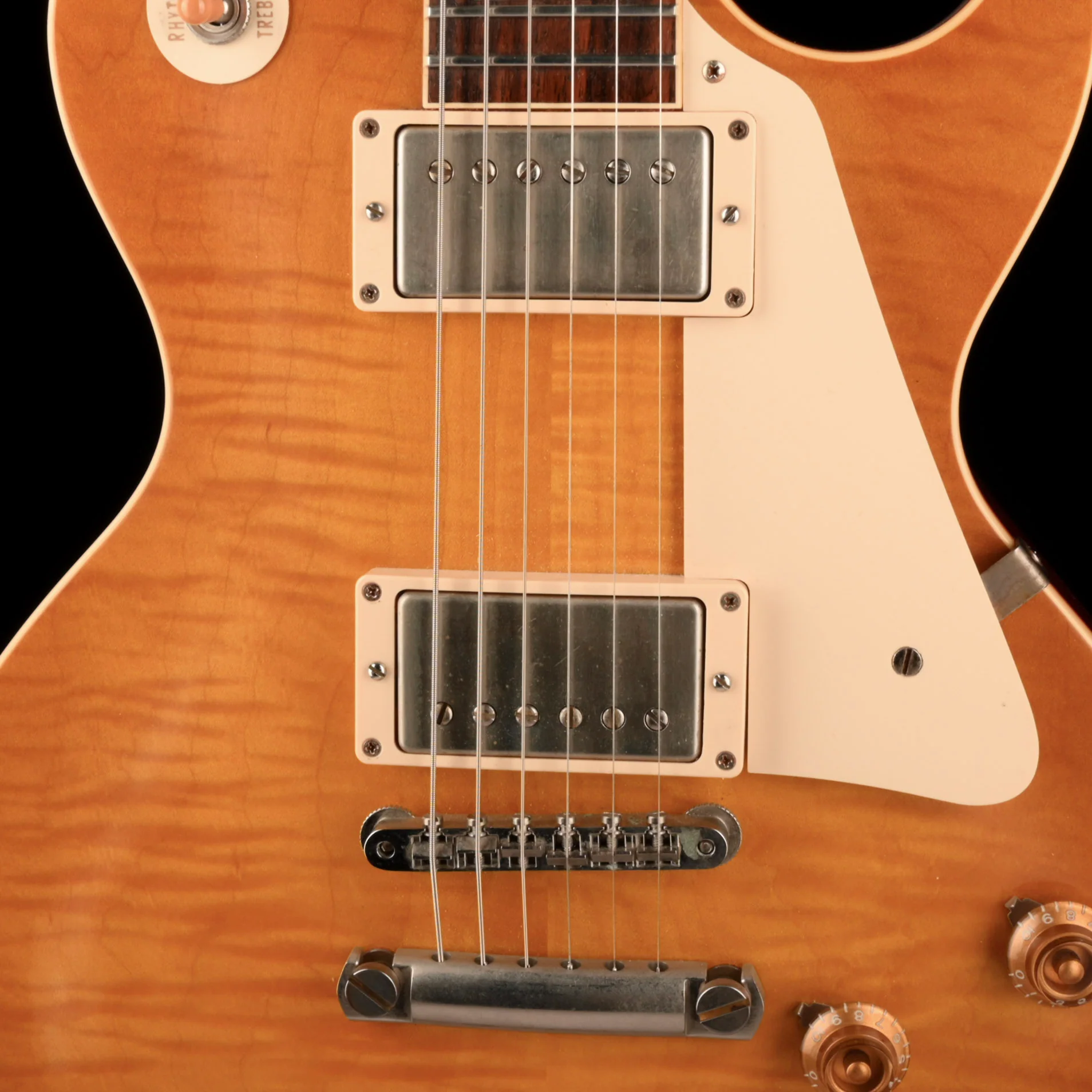 Pre Owned 2013 Gibson Custom Shop Historic Collection 1959 Les Paul R9 VOS Lemon Burst With OHSC - Colin Hay Gear - Image 4