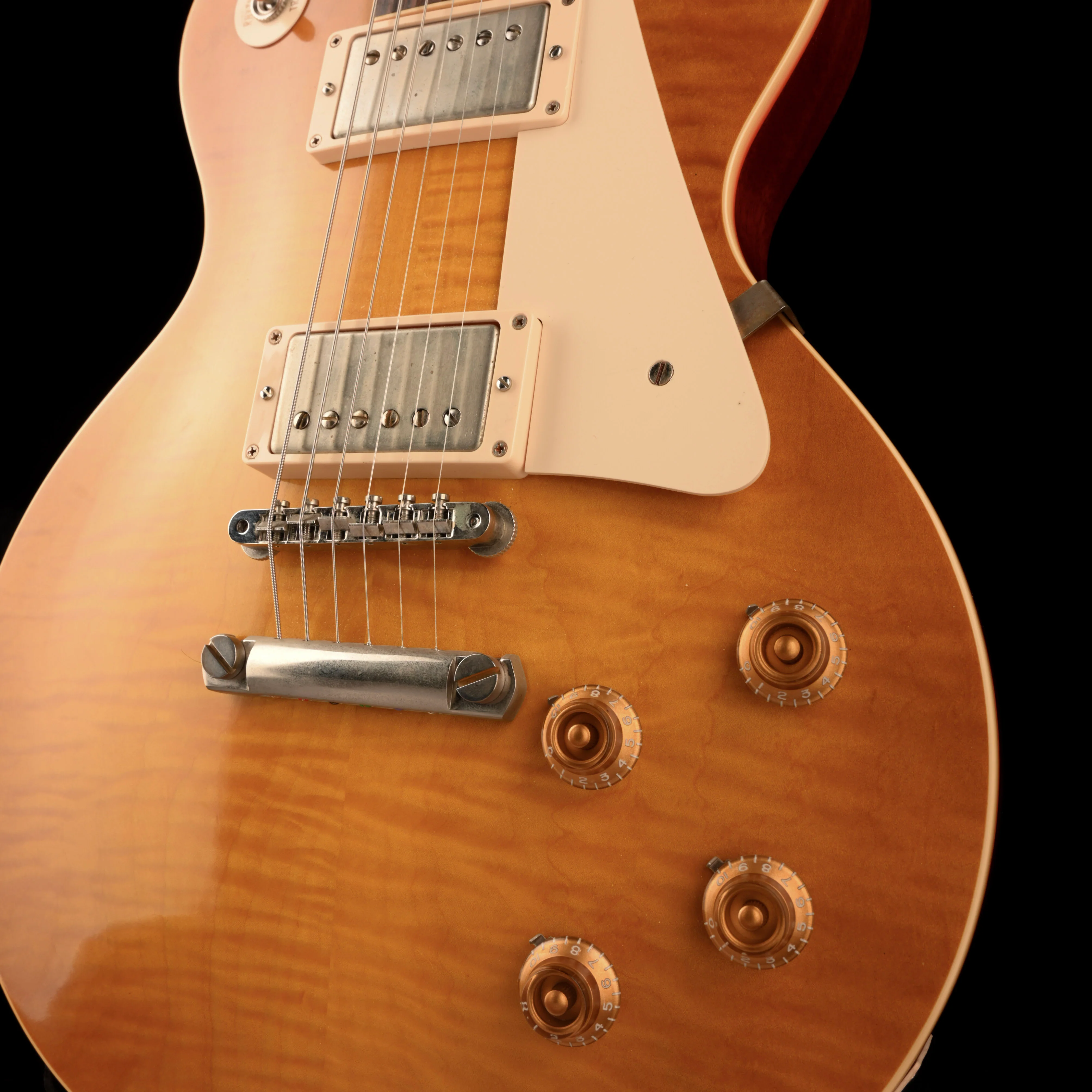 Pre Owned 2013 Gibson Custom Shop Historic Collection 1959 Les Paul R9 VOS Lemon Burst With OHSC - Colin Hay Gear - Image 5