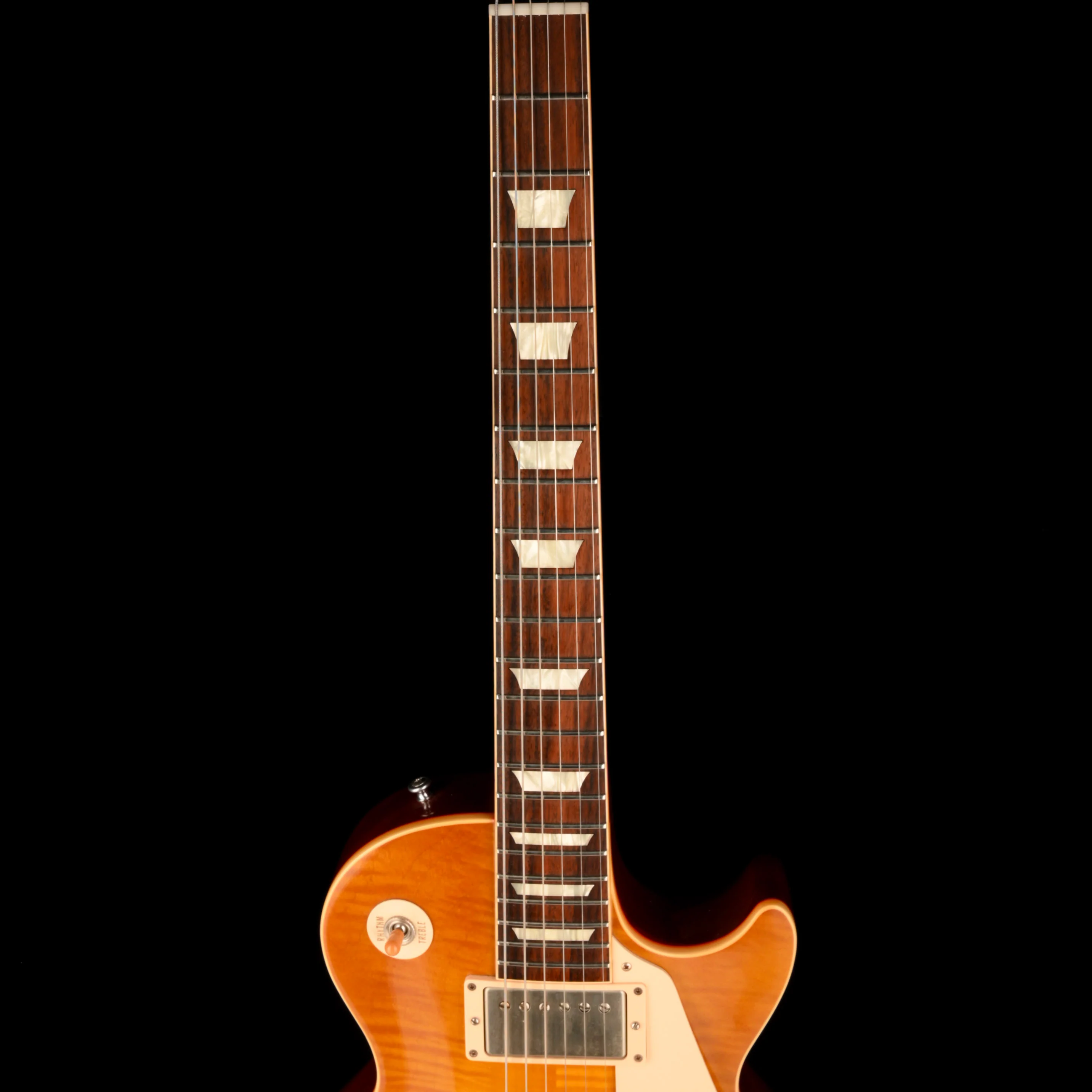 Pre Owned 2013 Gibson Custom Shop Historic Collection 1959 Les Paul R9 VOS Lemon Burst With OHSC - Colin Hay Gear - Image 7