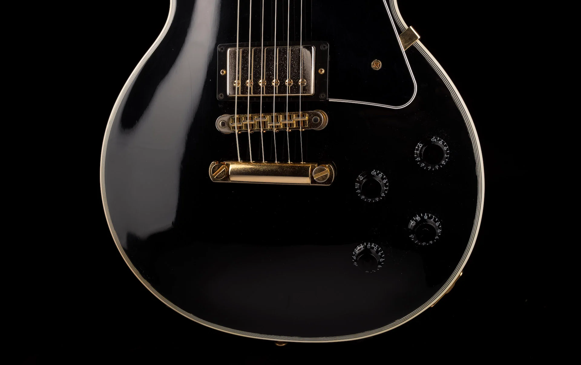 Pre Owned 2013 Gibson Les Paul Custom Lite Ebony With OHSC - Image 5