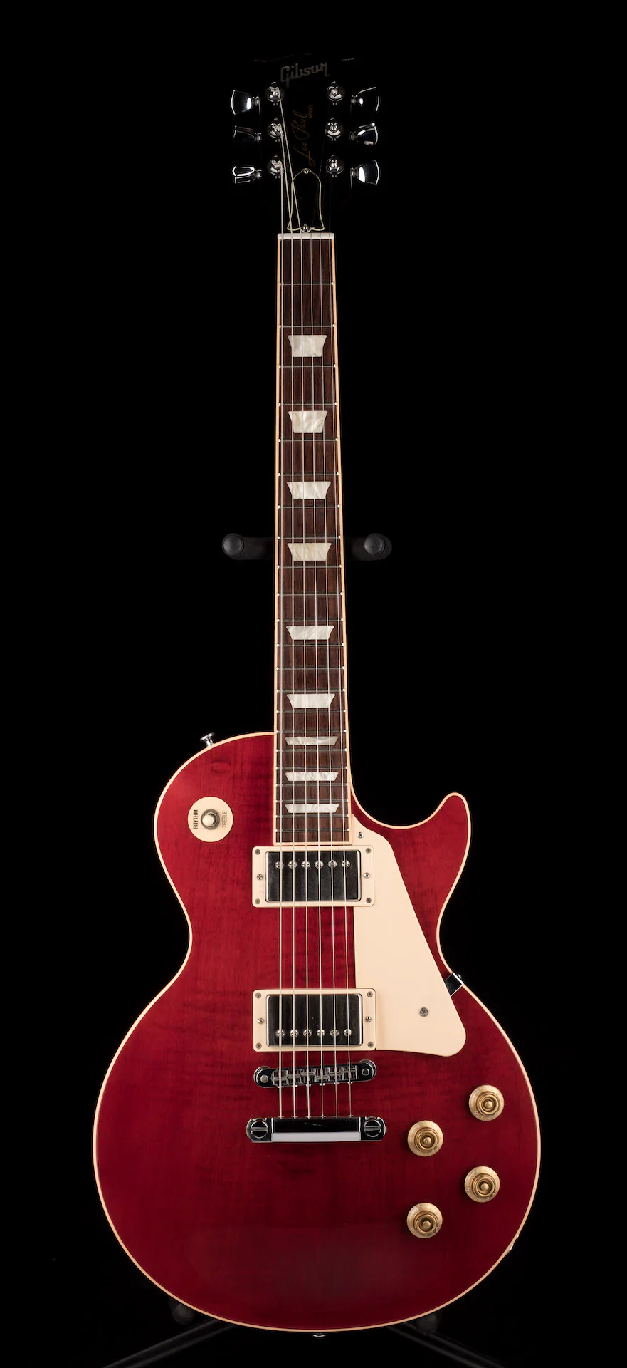 Pre Owned 2013 Gibson Les Paul Traditional Pro II Wine Red With OHSC - Image 2