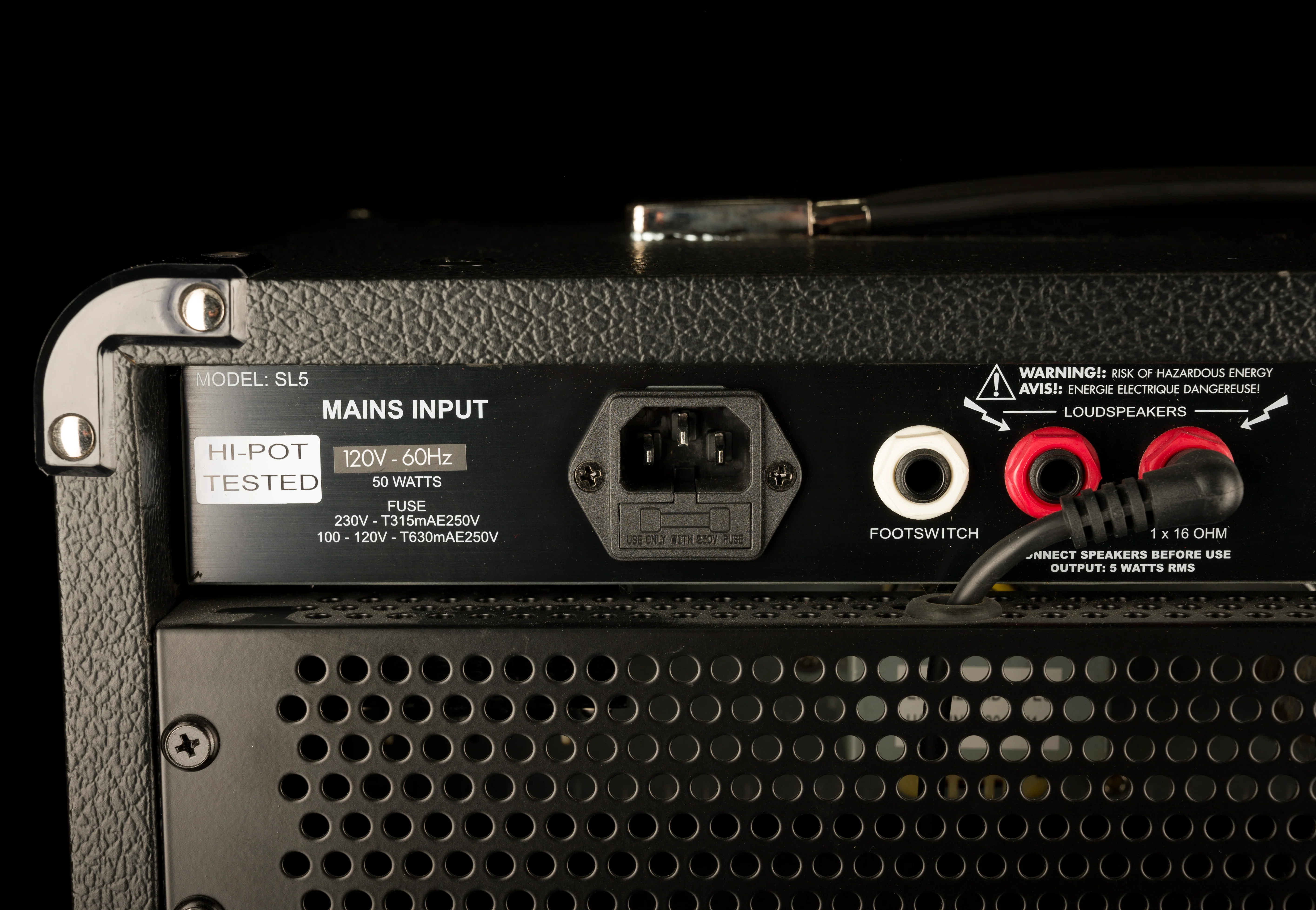 Pre Owned 2013 Marshall Slash SL-5C 5-Watt Guitar Amp Combo - Image 9