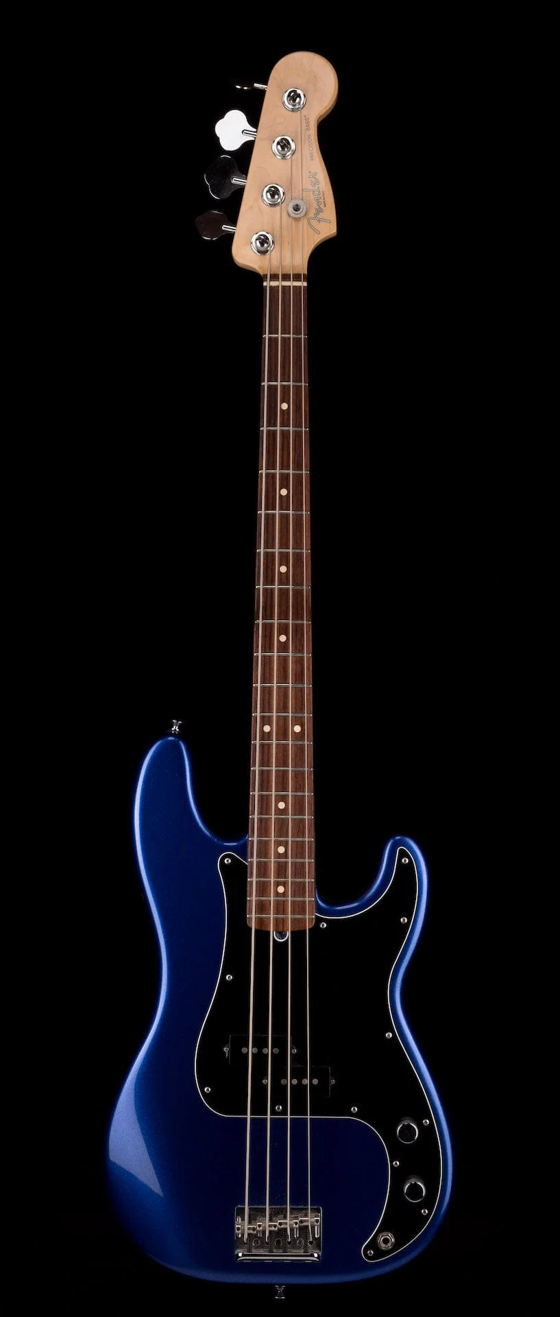 Pre-Owned 2014 American Standard Precision Bass Mystic Blue with OHSC - Image 2
