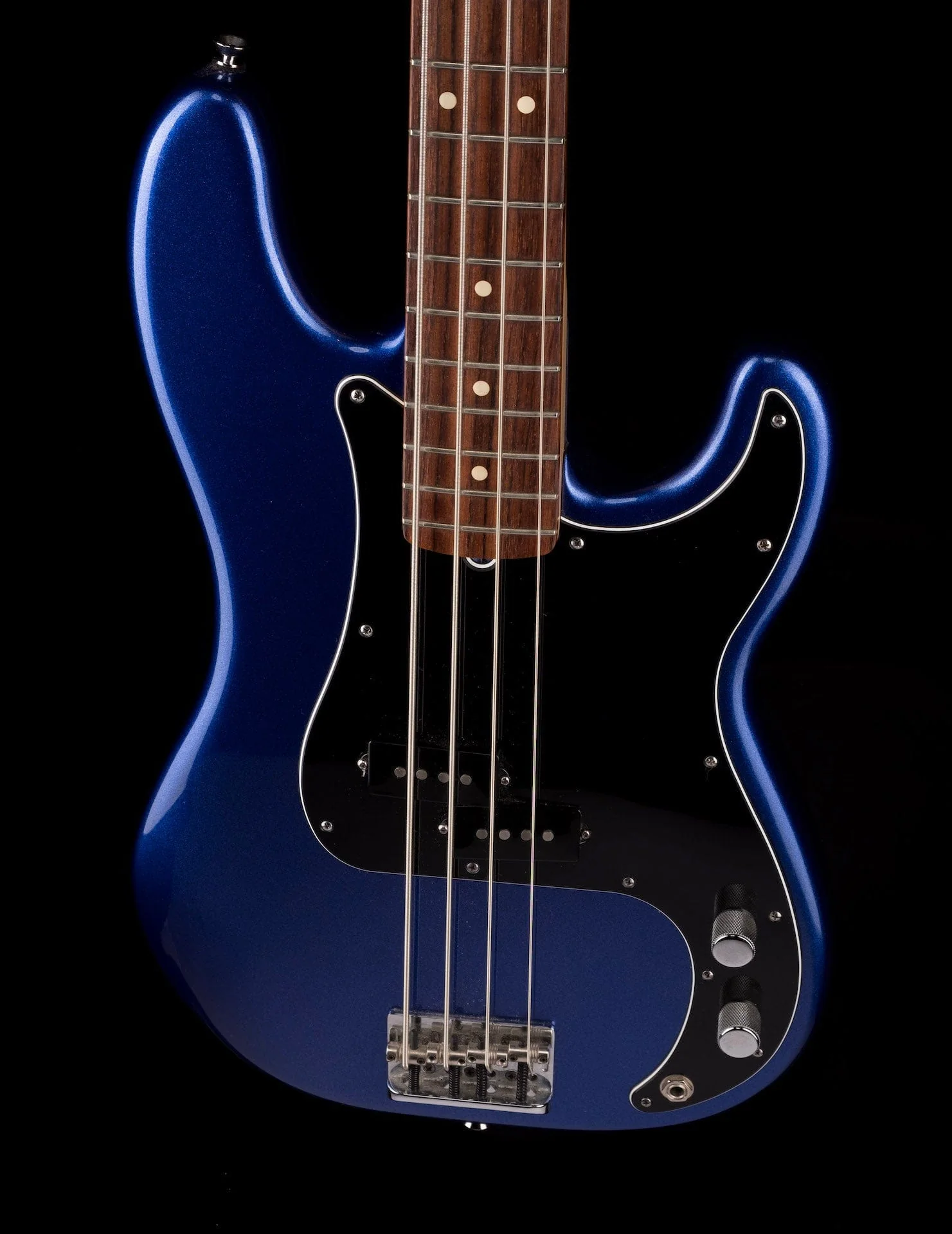 Pre-Owned 2014 American Standard Precision Bass Mystic Blue with OHSC - Image 4