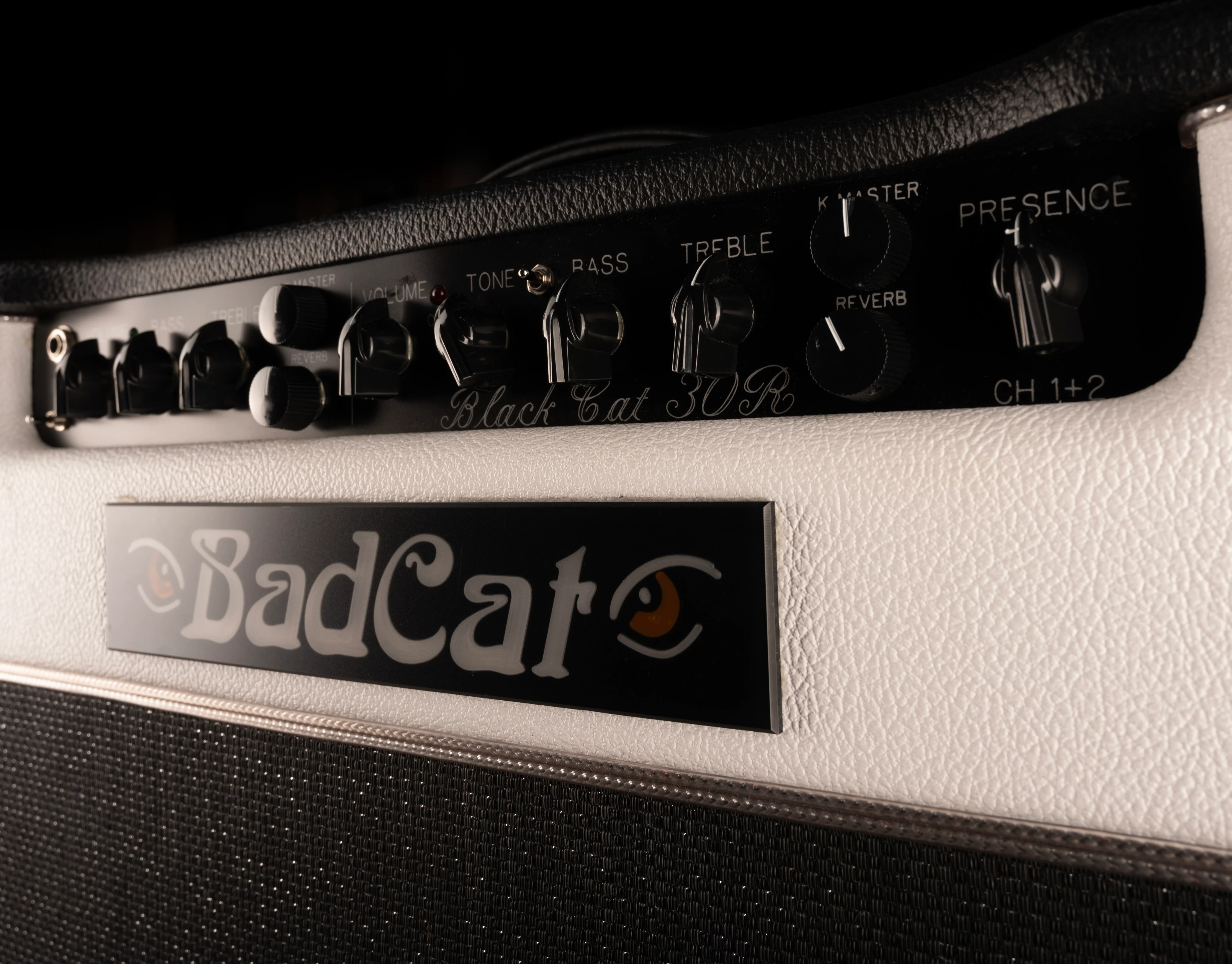 Pre Owned 2014 Bad Cat Black Cat 30R 1x12" Guitar Amp Combo - Original Hand-Wired Series - Image 5
