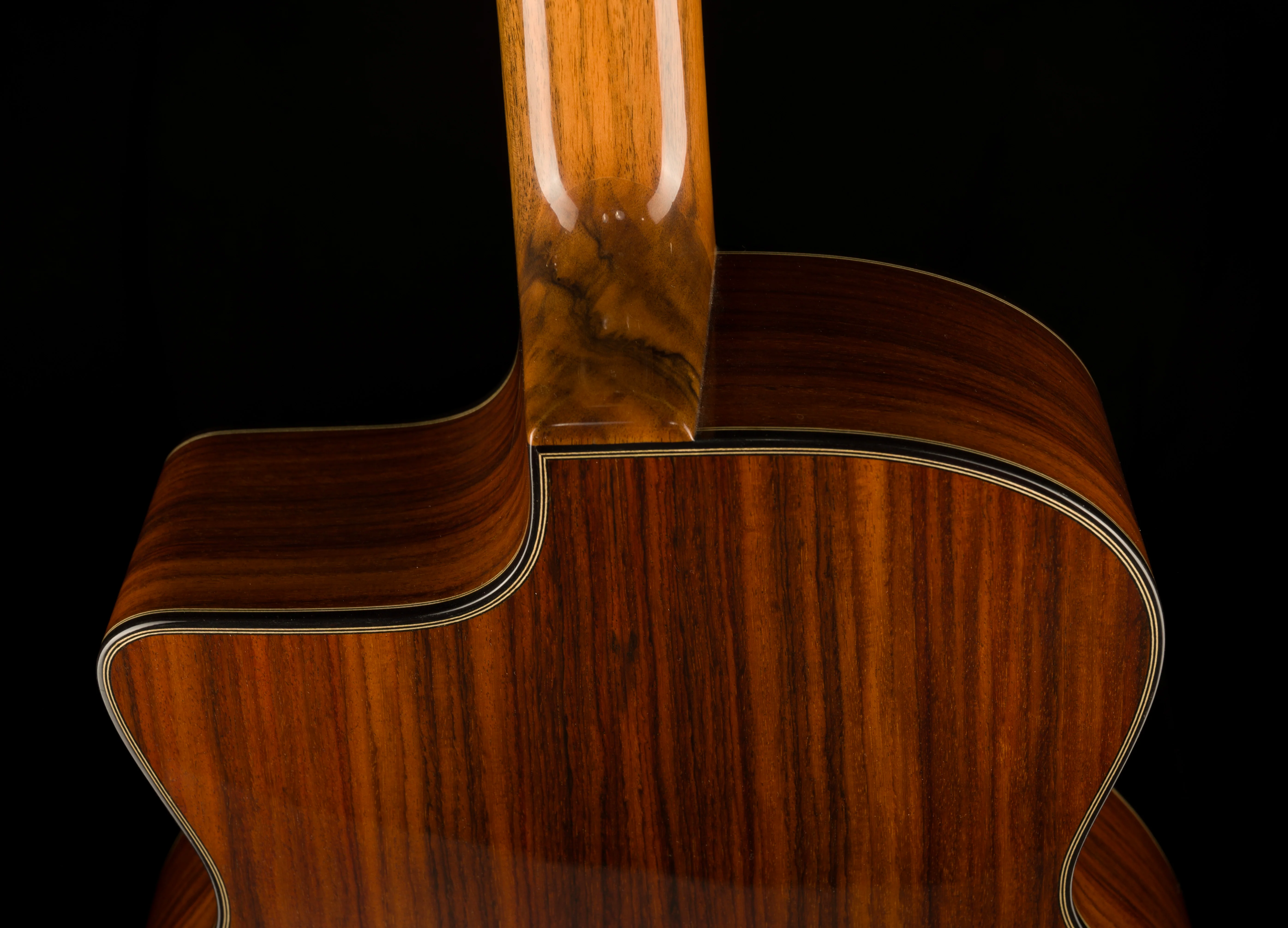 Pre Owned 2014 Dupont MD50R Gypsy Jazz Guitar Natural With HSC - Image 14