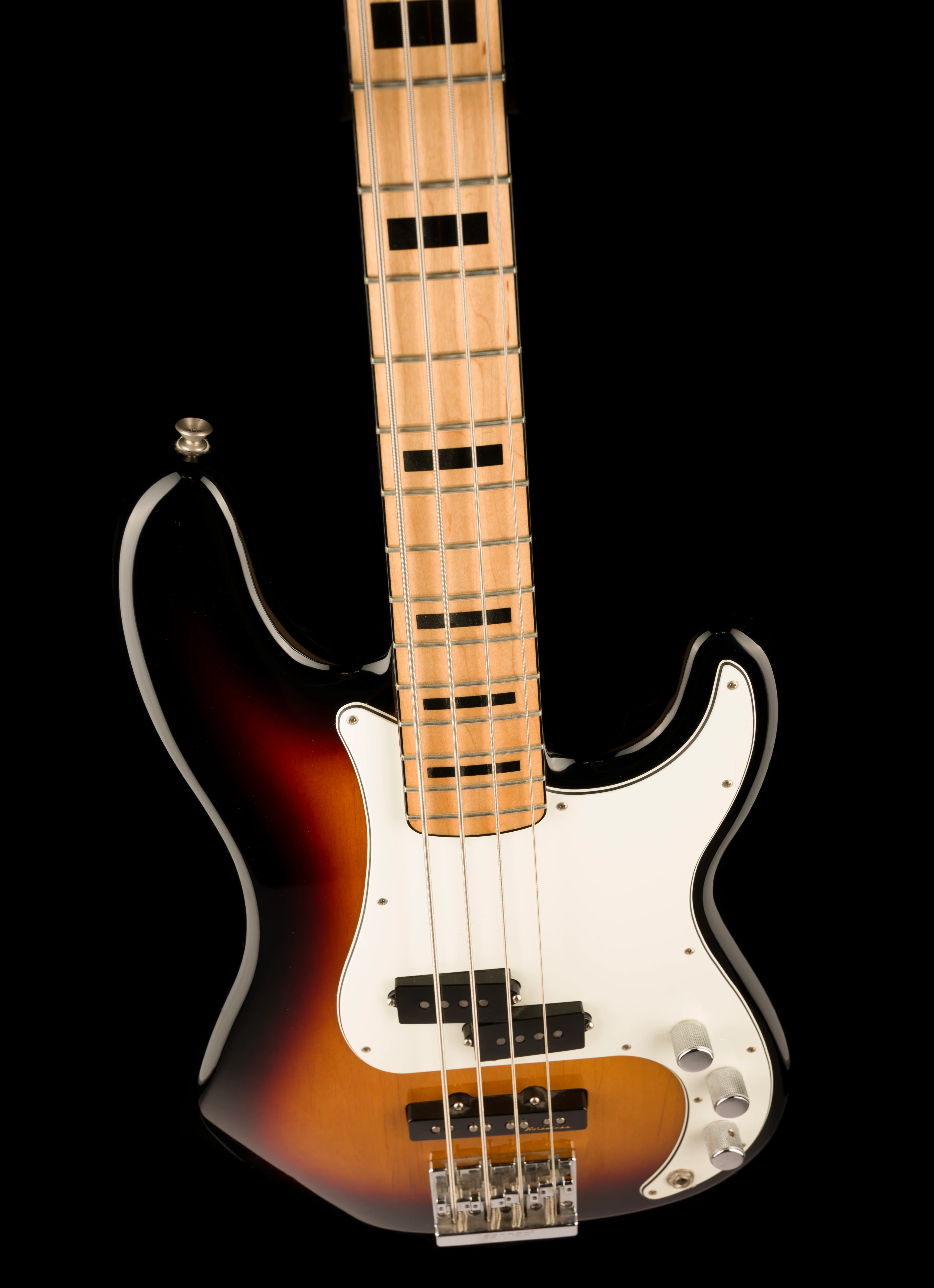 Pre Owned 2014 Fender Special Run Deluxe PJ Bass 3-Color Sunburst With Gig Bag - Image 4
