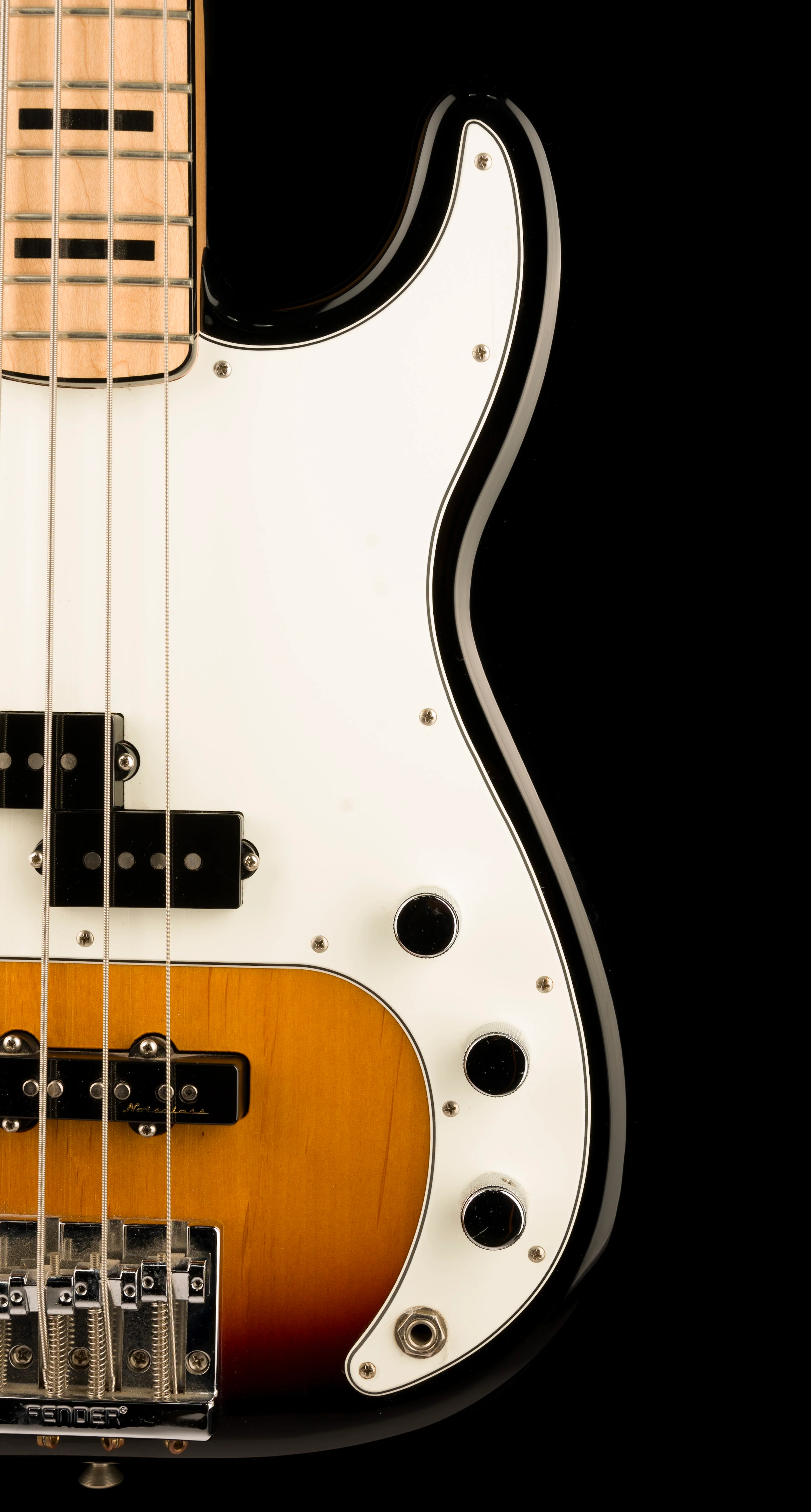 Pre Owned 2014 Fender Special Run Deluxe PJ Bass 3-Color Sunburst With Gig Bag - Image 9