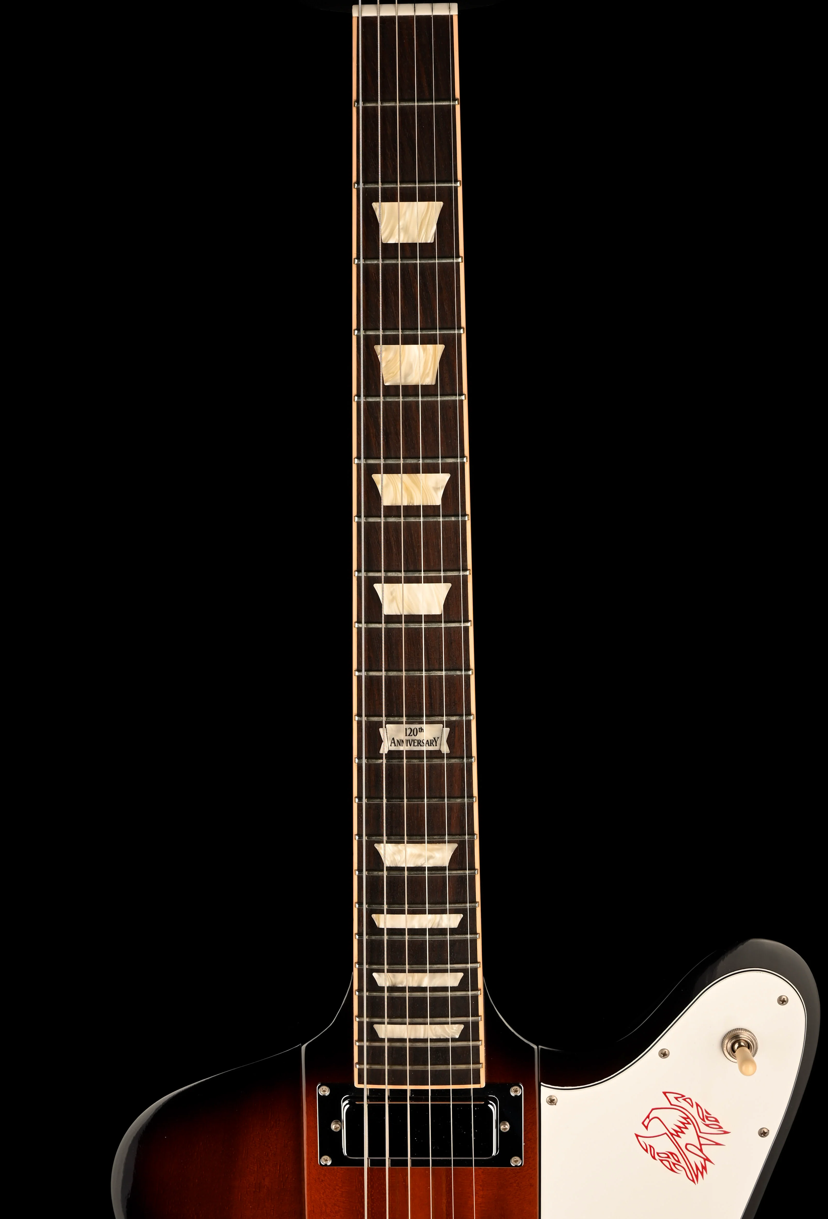 Pre Owned 2014 Gibson 120th Anniversary Firebird Sunburst With OHSC - Image 11