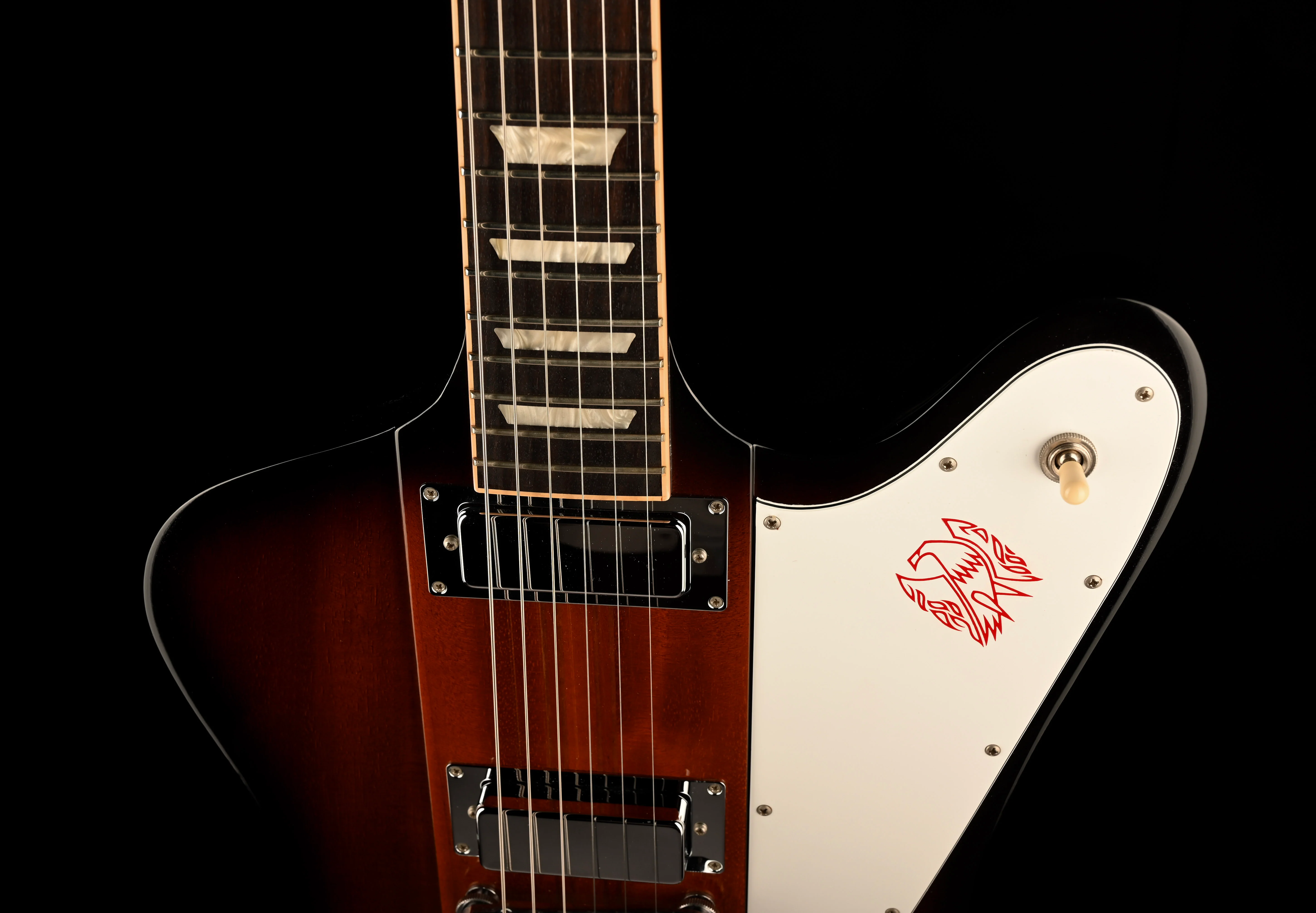 Pre Owned 2014 Gibson 120th Anniversary Firebird Sunburst With OHSC - Image 3