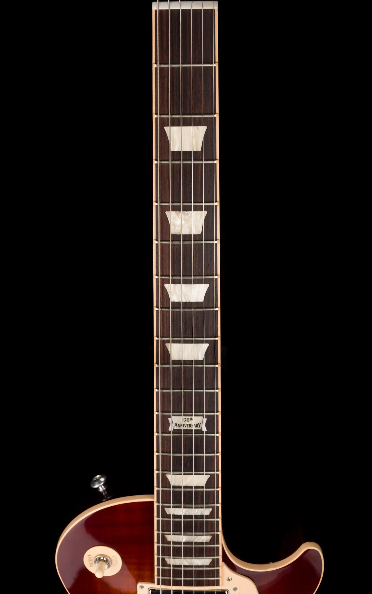 Pre Owned 2014 Gibson Les Paul Traditional 120th Anniversary Heritage Sunburst With OHSC - Image 13