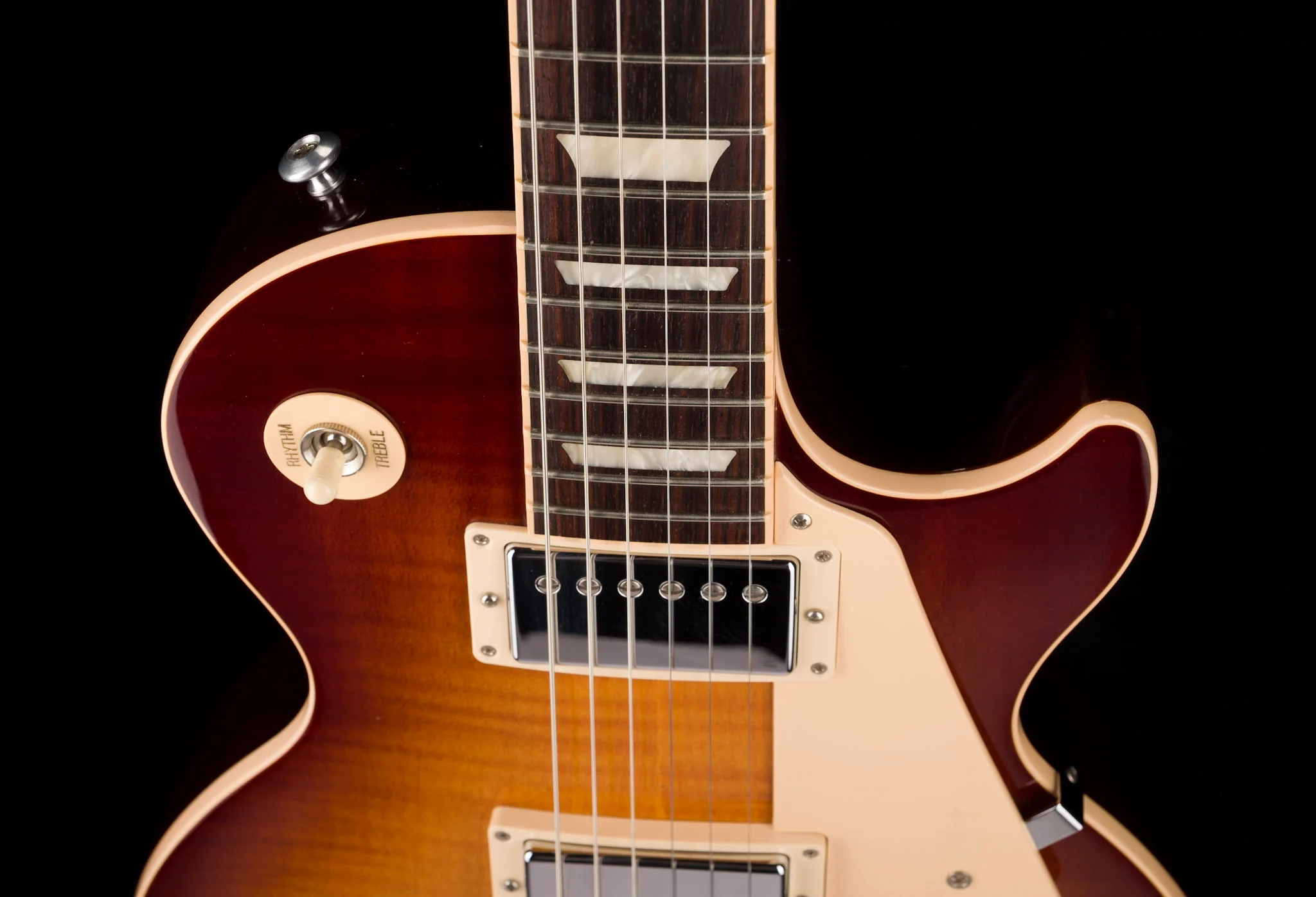 Pre Owned 2014 Gibson Les Paul Traditional 120th Anniversary Heritage Sunburst With OHSC - Image 3