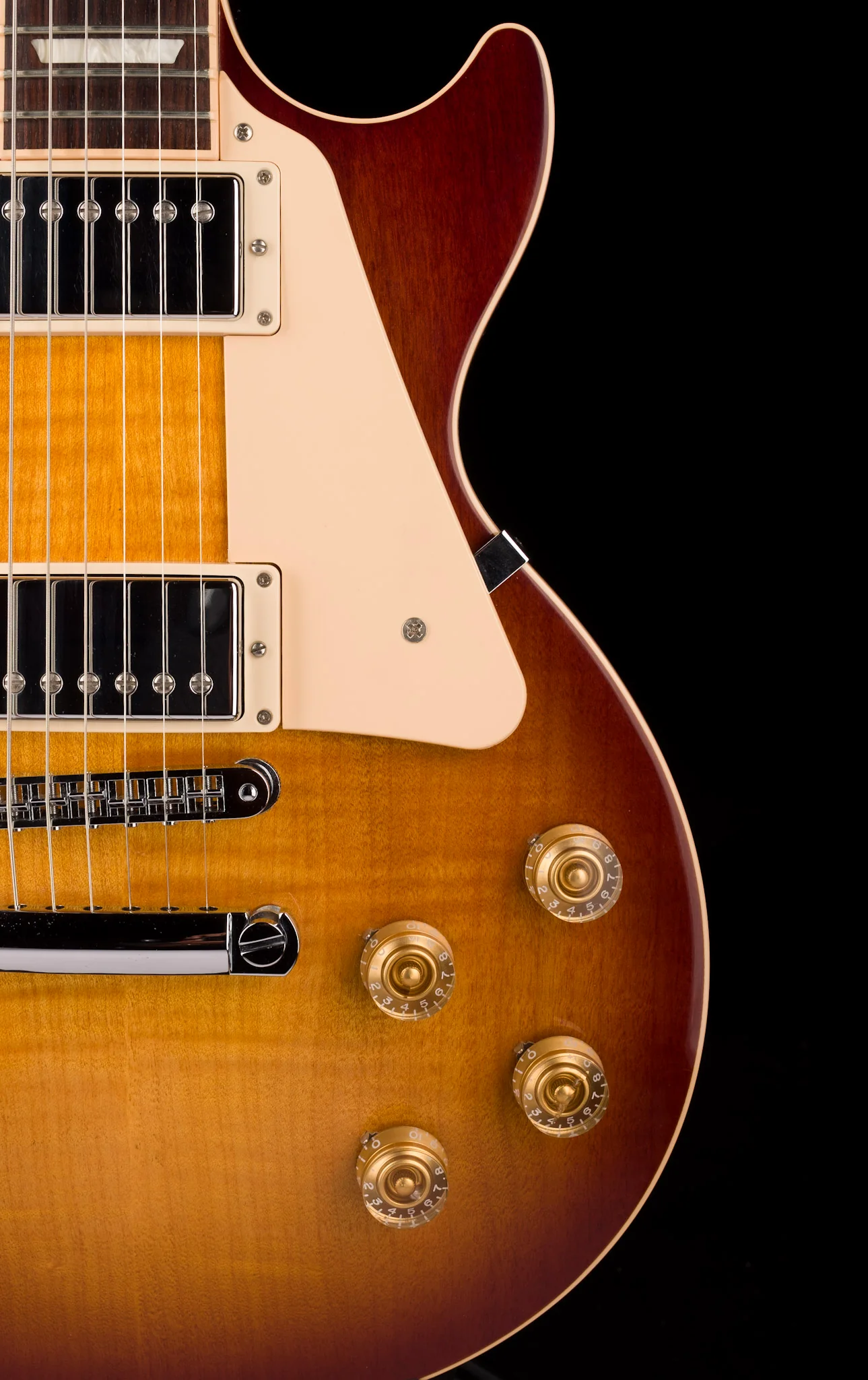 Pre Owned 2014 Gibson Les Paul Traditional 120th Anniversary Heritage Sunburst With OHSC - Image 9