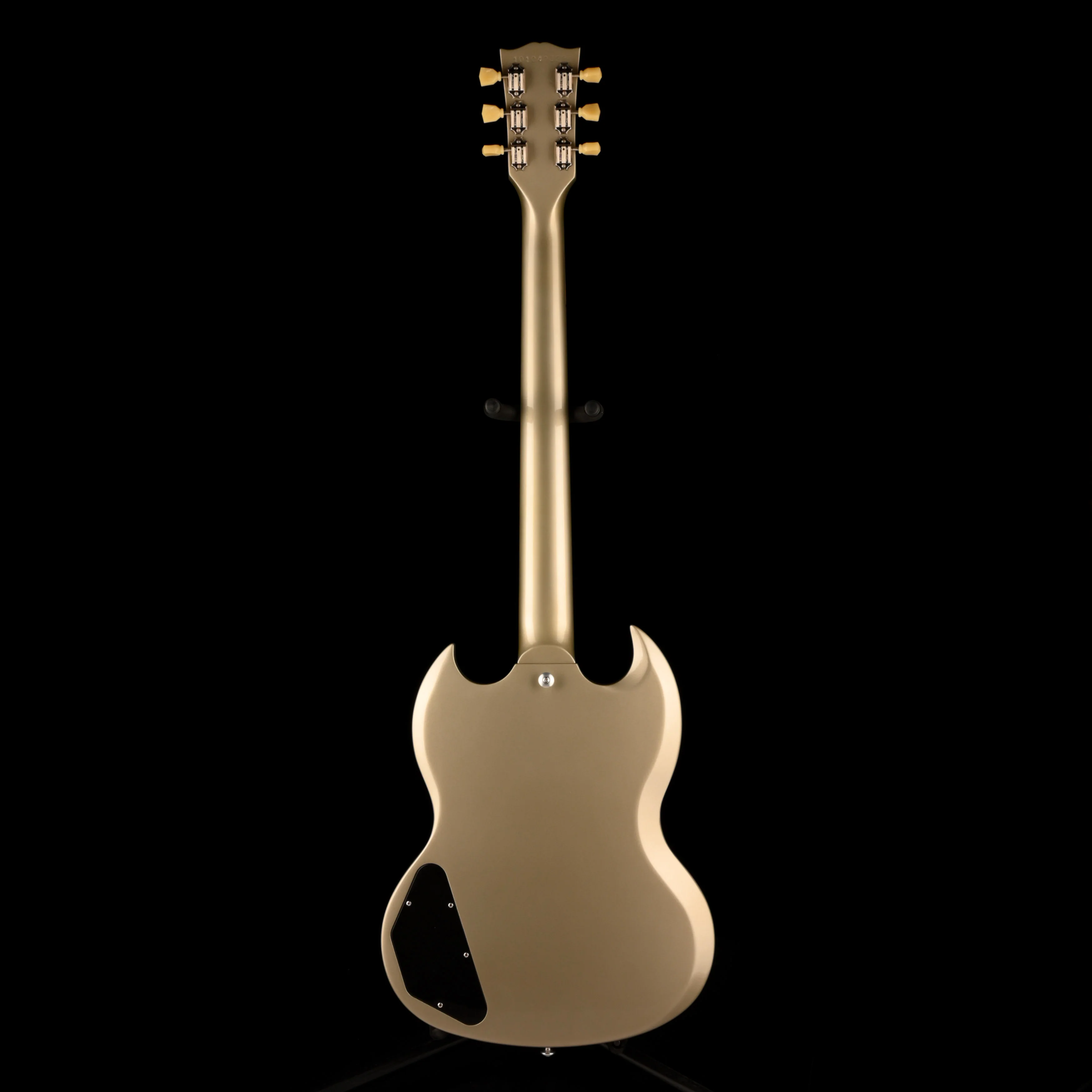 Pre Owned 2014 Gibson SG Standard Champagne Silver Electric Guitar With OHSC - Image 10