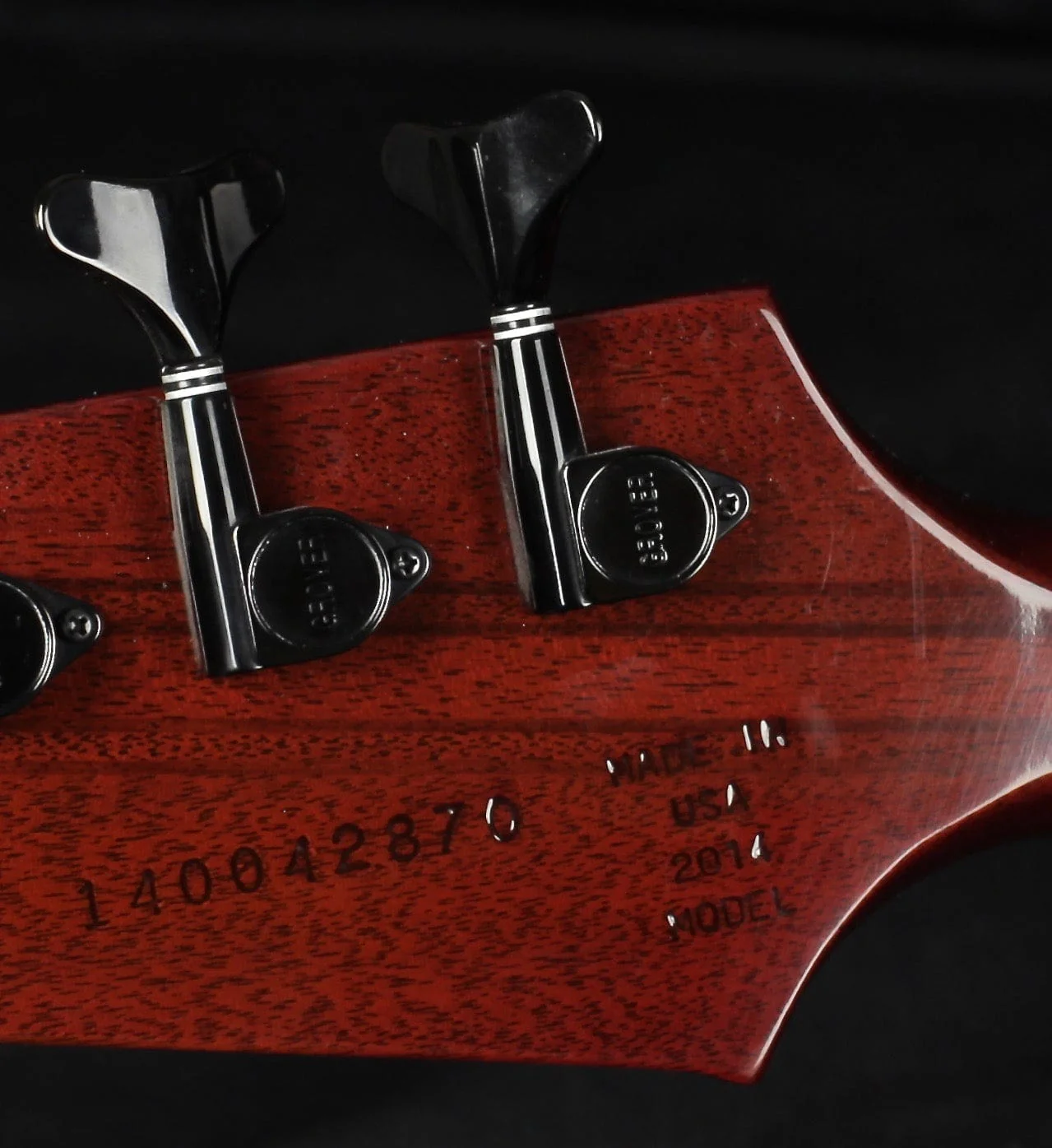 Pre-Owned 2014 Gibson Thunderbird Bass Guitar Cherry Red 120th Anniversary With oHSC - Image 8