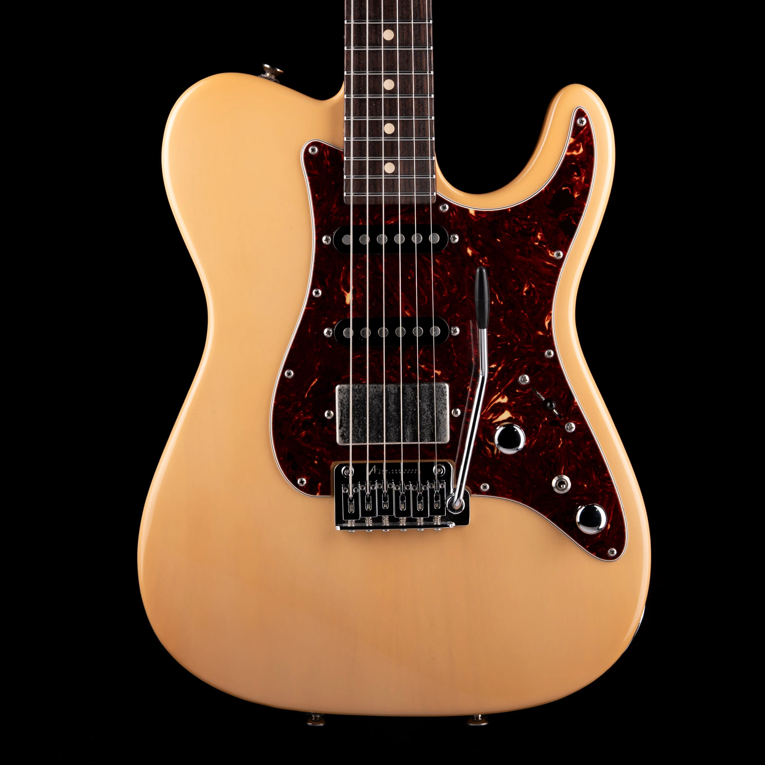 Pre Owned 2014 Tom Anderson The Mongrel HSS - Translucent Butterscotch With OHSC