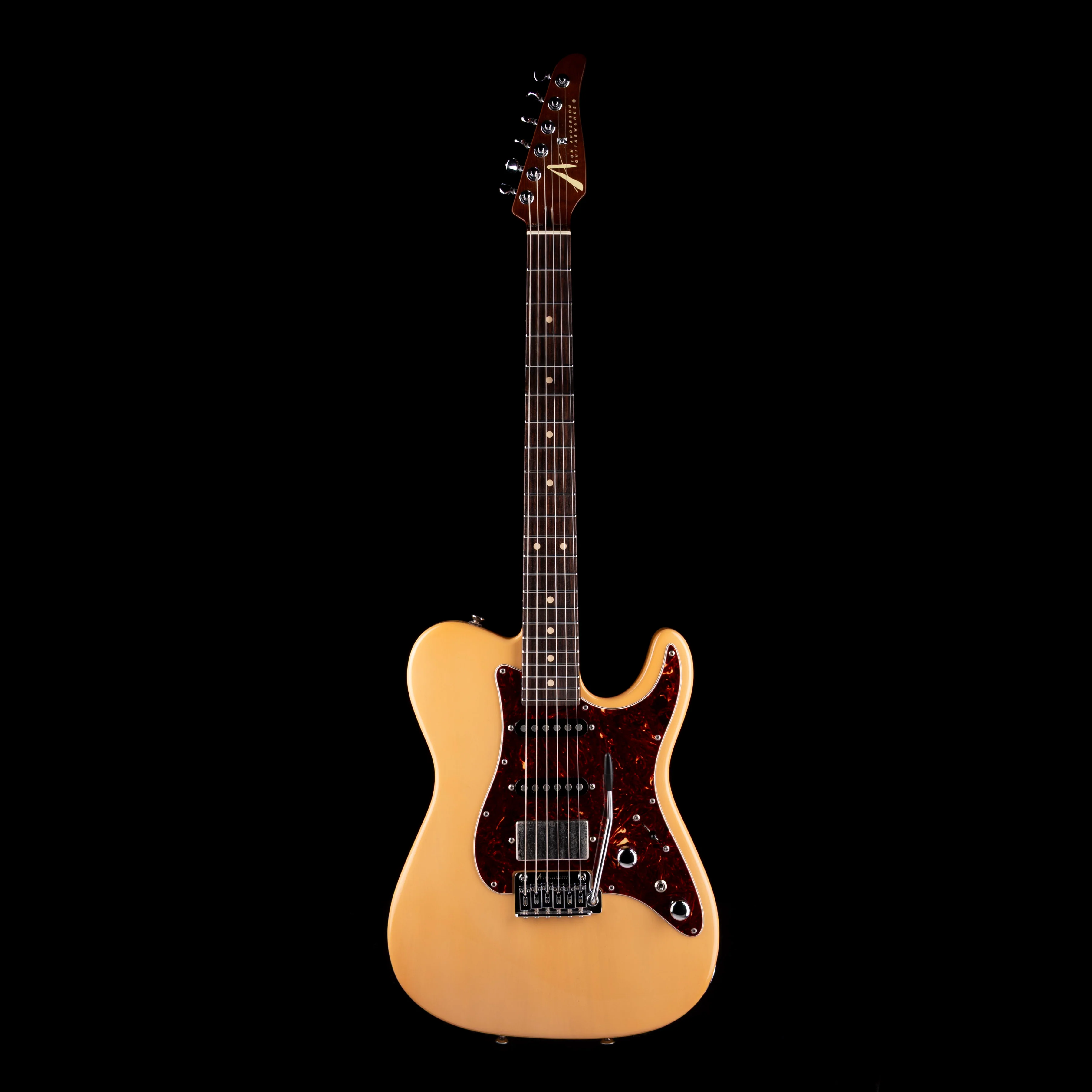 Pre Owned 2014 Tom Anderson The Mongrel HSS - Translucent Butterscotch With OHSC - Image 2