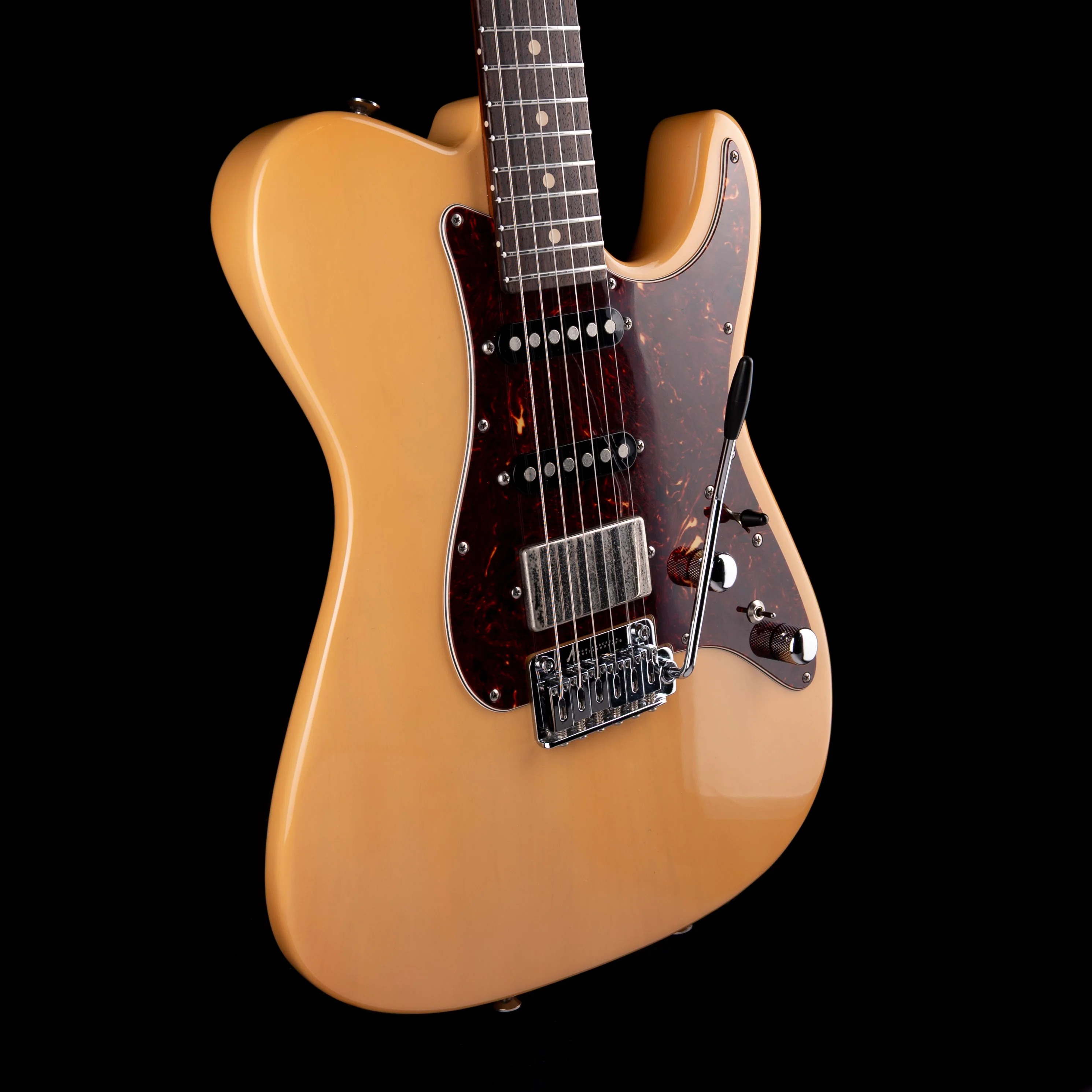 Pre Owned 2014 Tom Anderson The Mongrel HSS - Translucent Butterscotch With OHSC - Image 6