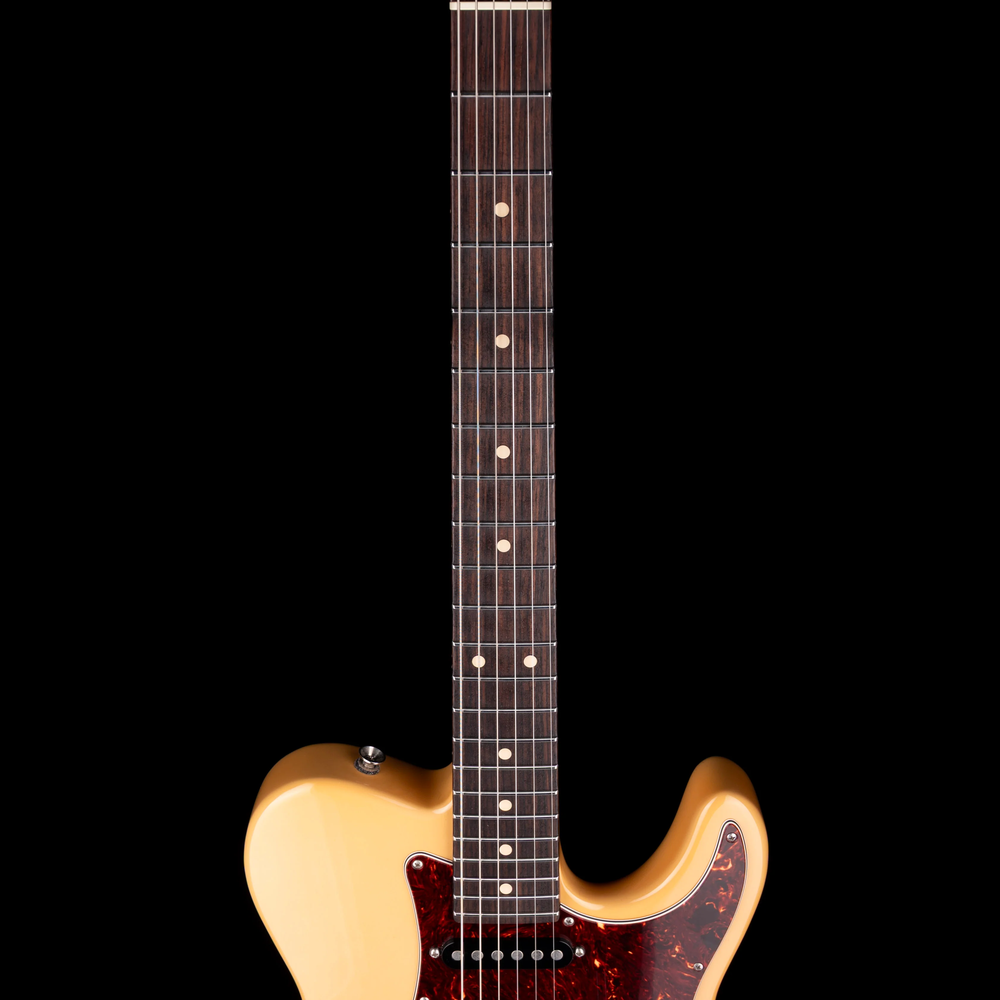 Pre Owned 2014 Tom Anderson The Mongrel HSS - Translucent Butterscotch With OHSC - Image 7