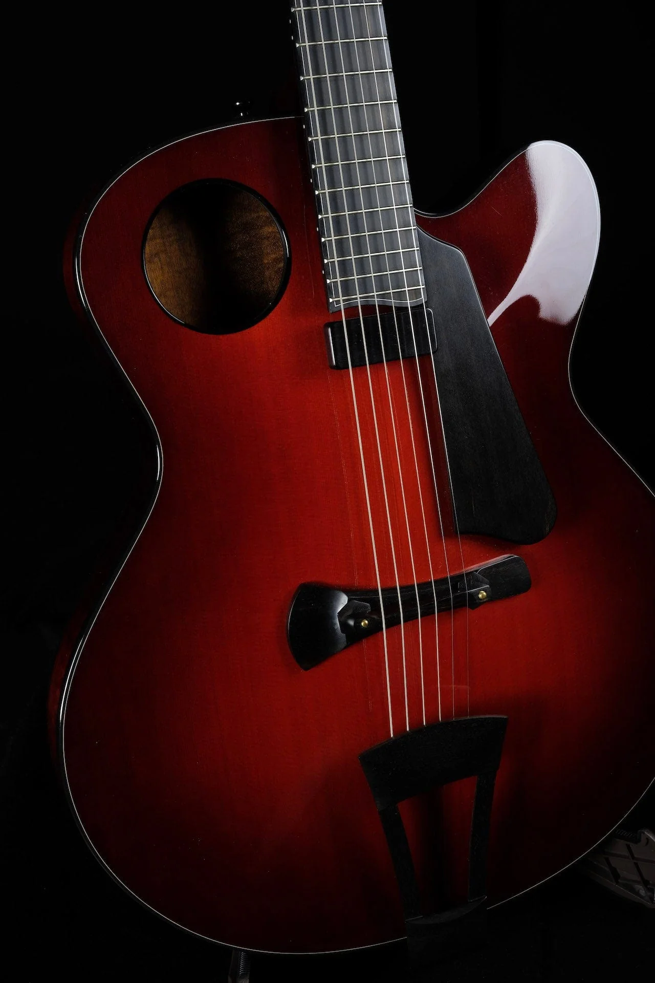 Pre-Owned 2014 Tom Ribbecke Thin Line 17" Masters Series Jazz Guitar - Image 10