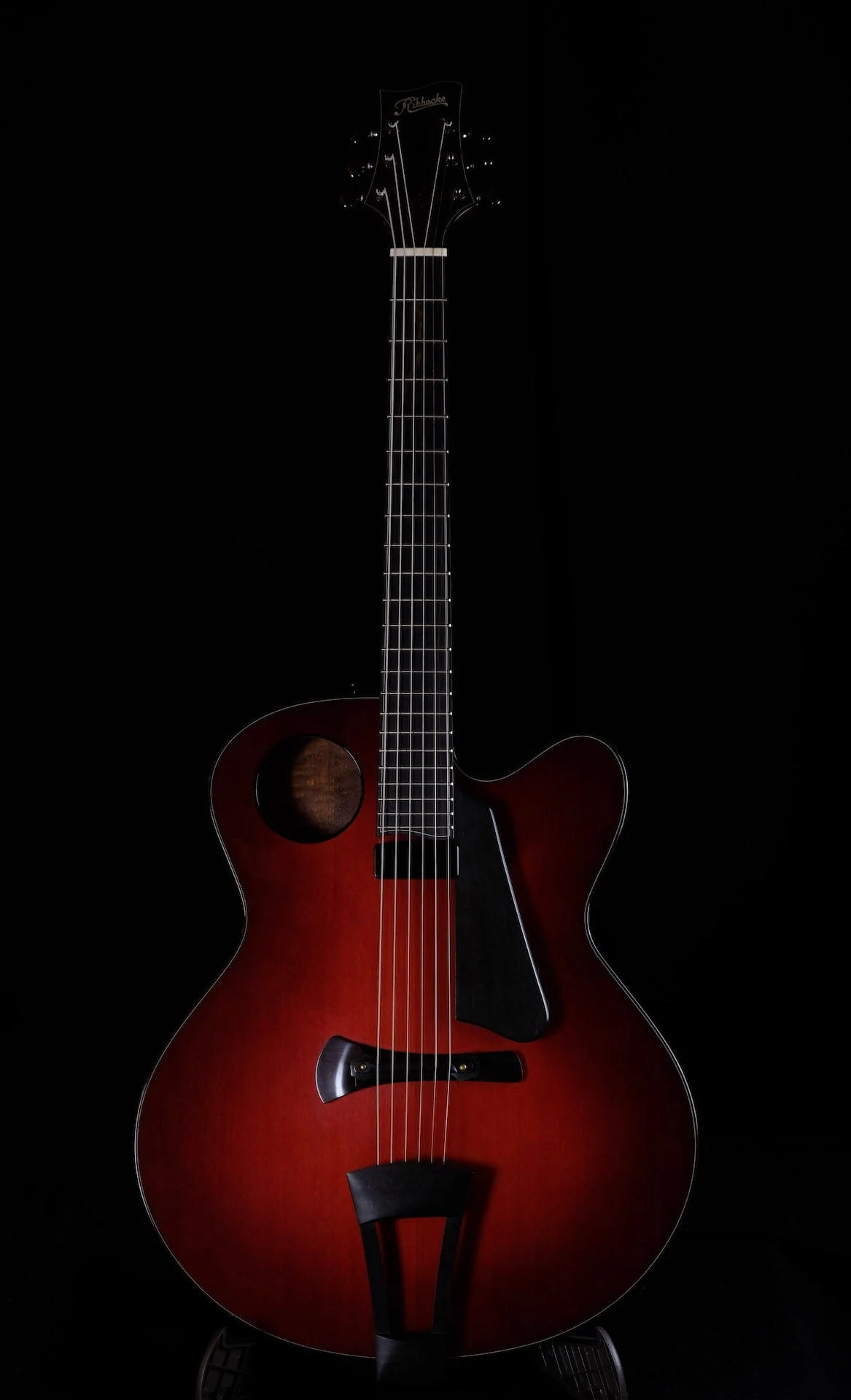 Pre-Owned 2014 Tom Ribbecke Thin Line 17" Masters Series Jazz Guitar - Image 2
