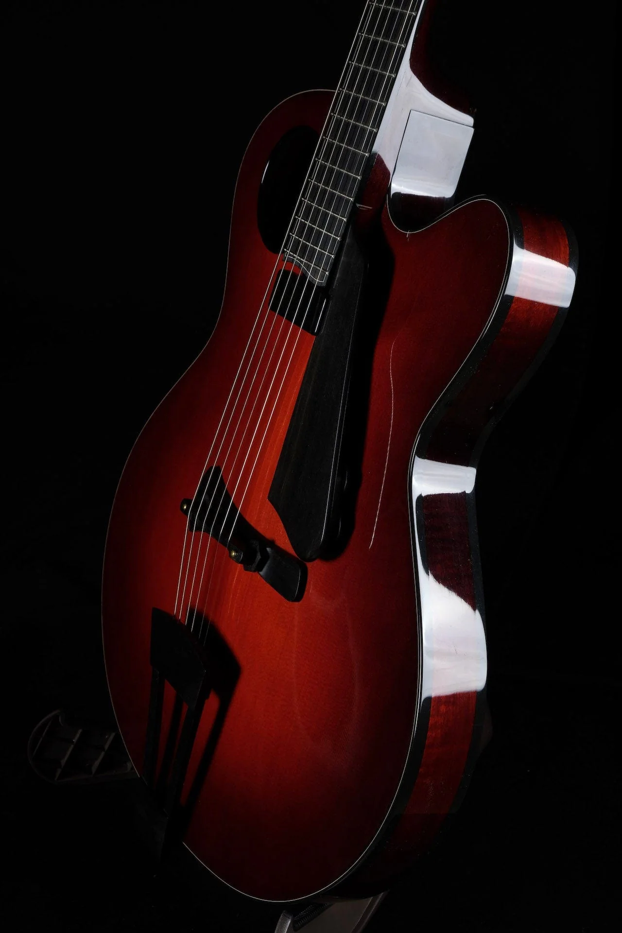 Pre-Owned 2014 Tom Ribbecke Thin Line 17" Masters Series Jazz Guitar - Image 4