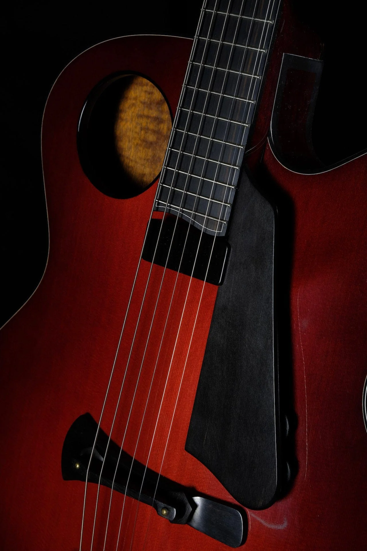 Pre-Owned 2014 Tom Ribbecke Thin Line 17" Masters Series Jazz Guitar - Image 5
