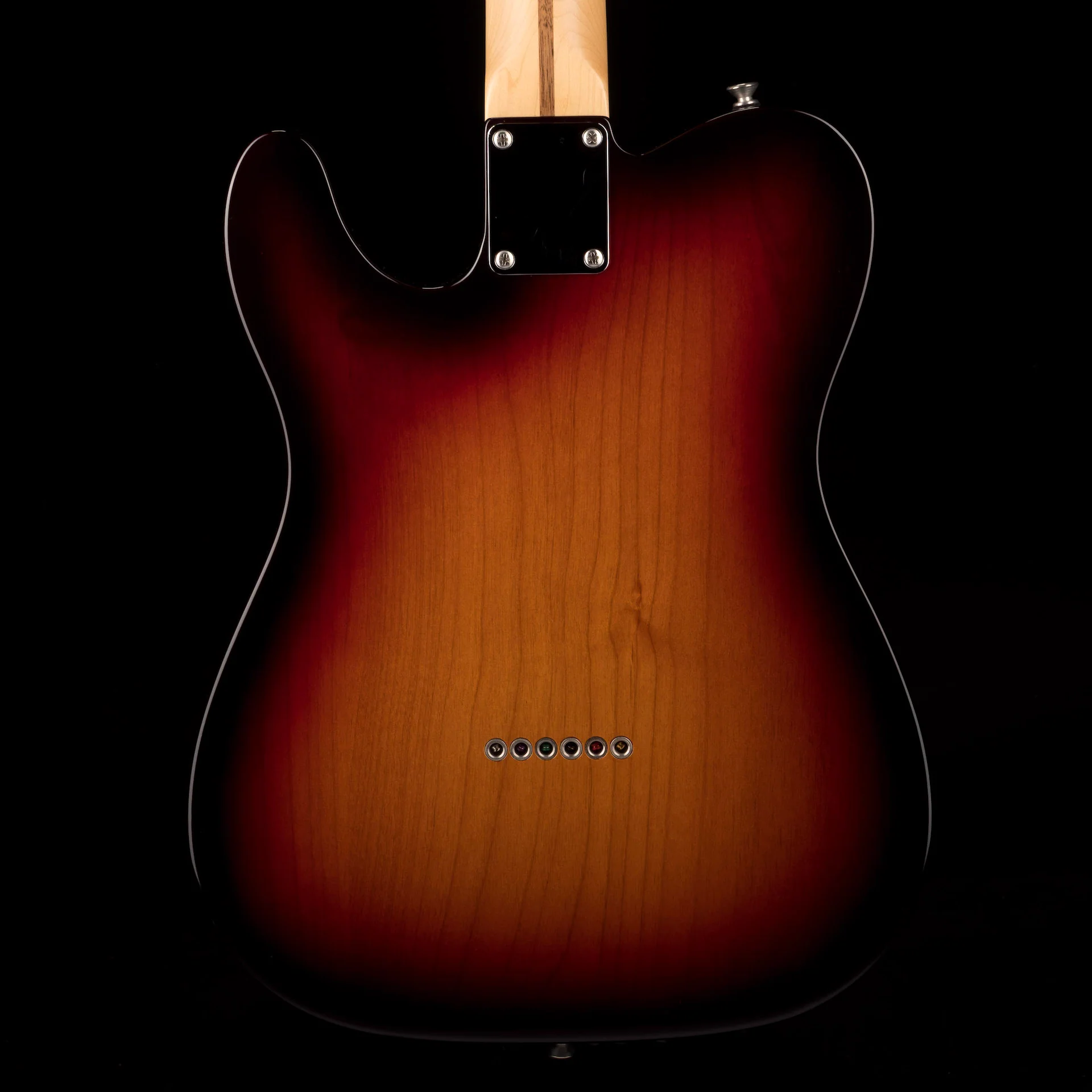 Pre Owned 2015 Fender American Special Maple Neck Telecaster 3-Tone Sunburst With HSC - Image 11