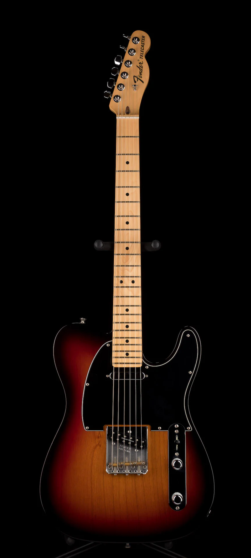 Pre Owned 2015 Fender American Special Maple Neck Telecaster 3-Tone Sunburst With HSC - Image 2