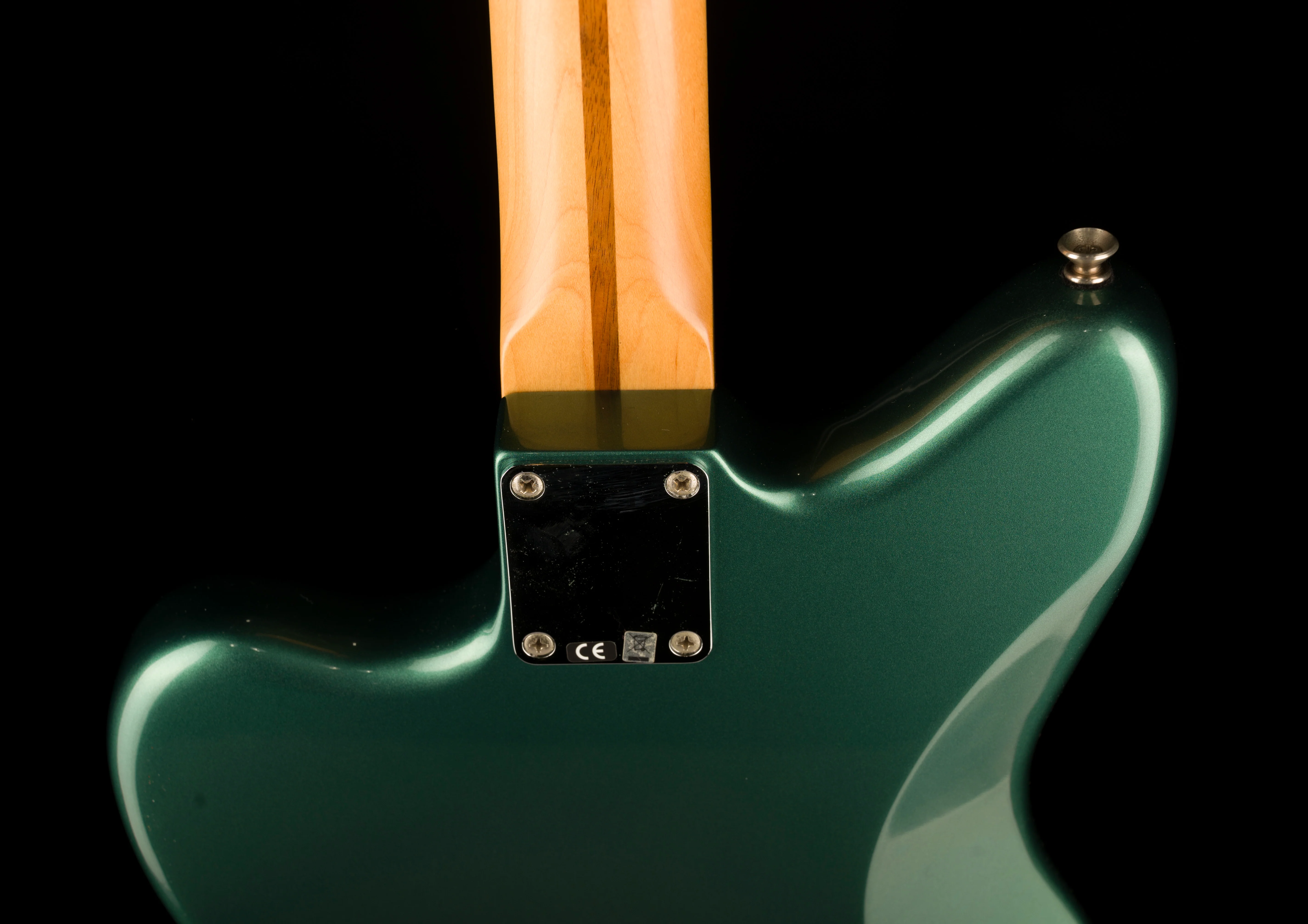 Pre Owned 2015 Fender Limited Edition American Special Jazzmaster Sherwood Green Metallic With Case - Image 14