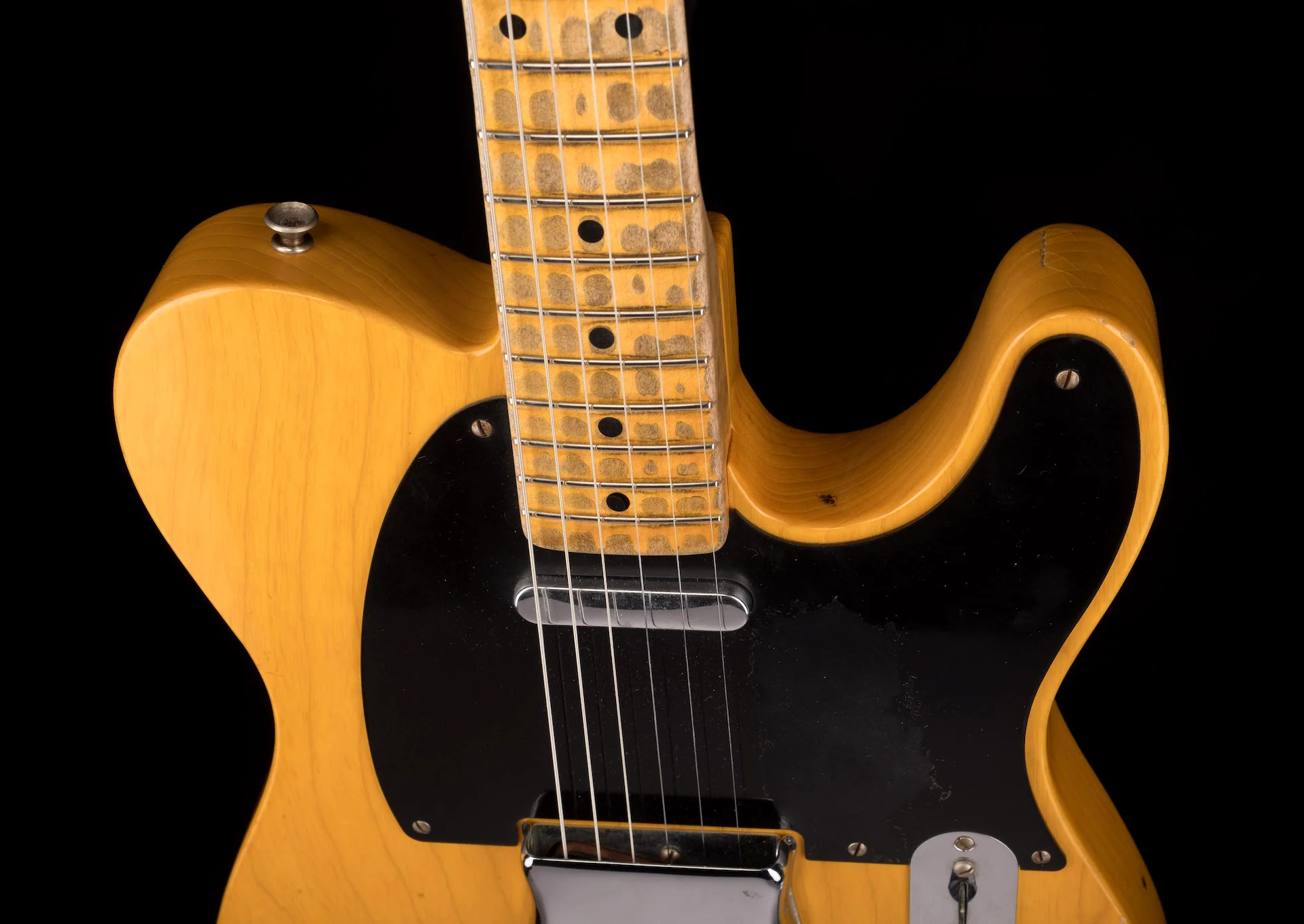 Pre Owned '15 Fender Custom Shop Limited Edition Mike Campbell Heartbreaker Masterbuilt Dale Wilson Broadcaster - Image 4