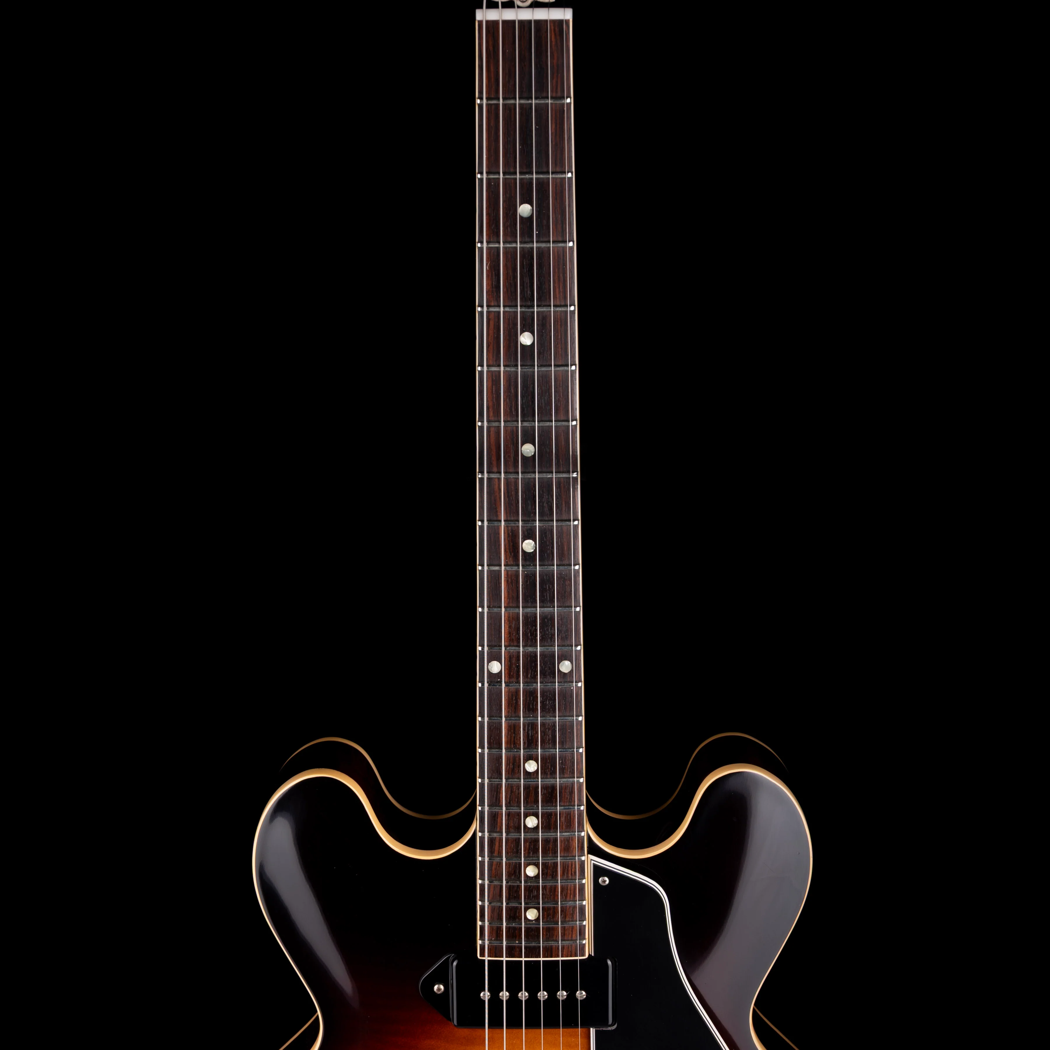 Pre Owned 2015 Gibson Memphis 1959 ES-330 Vintage Sunburst With Figured Top With OHSC - Image 7