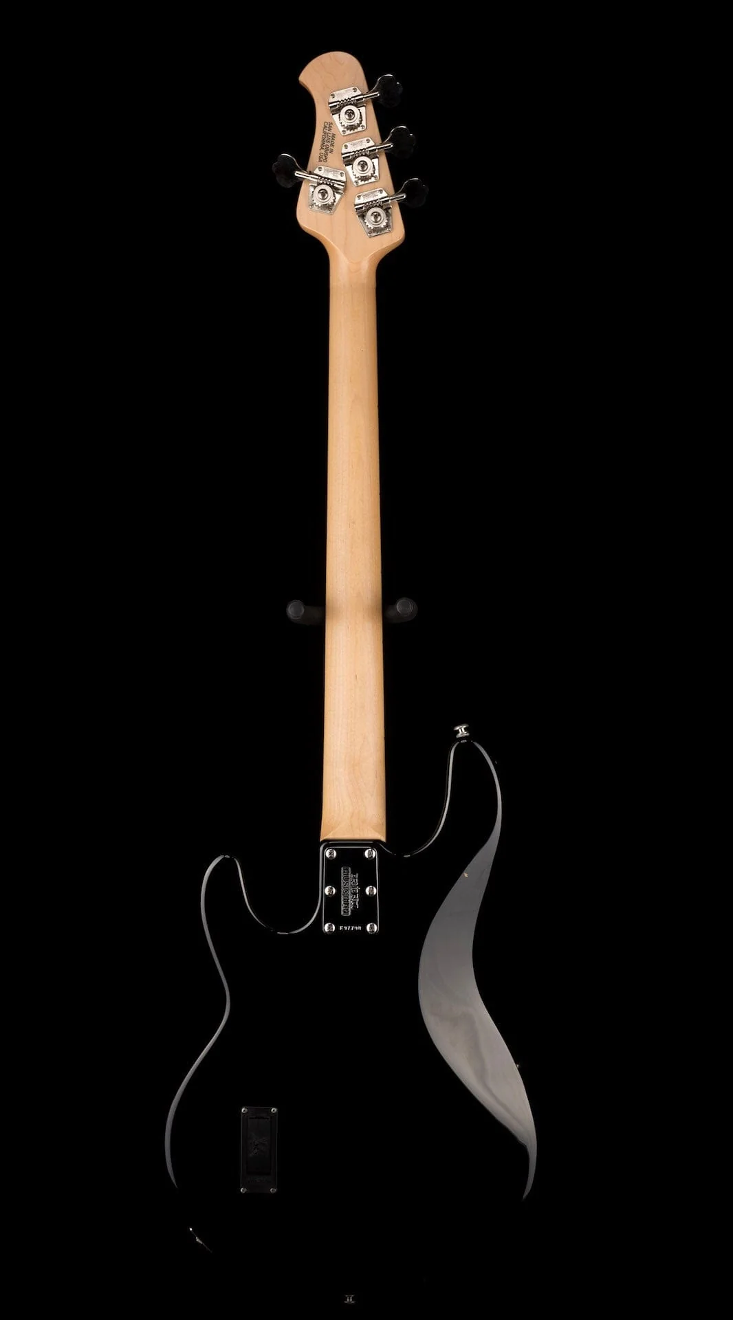 Pre-owned 2015 Music Man StingRay 3 EQ H Black with OHSC - Image 14