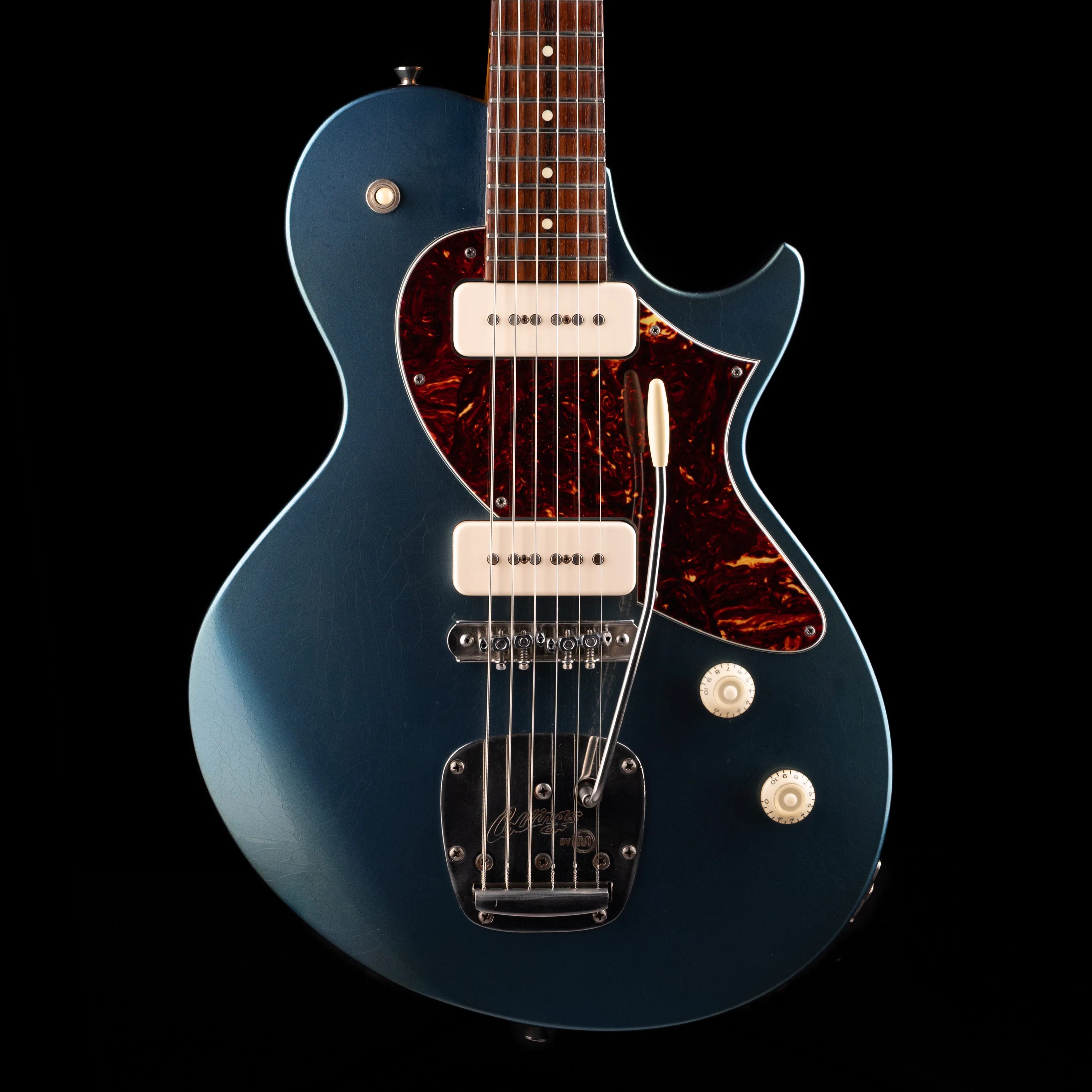 Pre-Owned 2016 Collings 360 LT M Aged Pelham Blue With OHSC