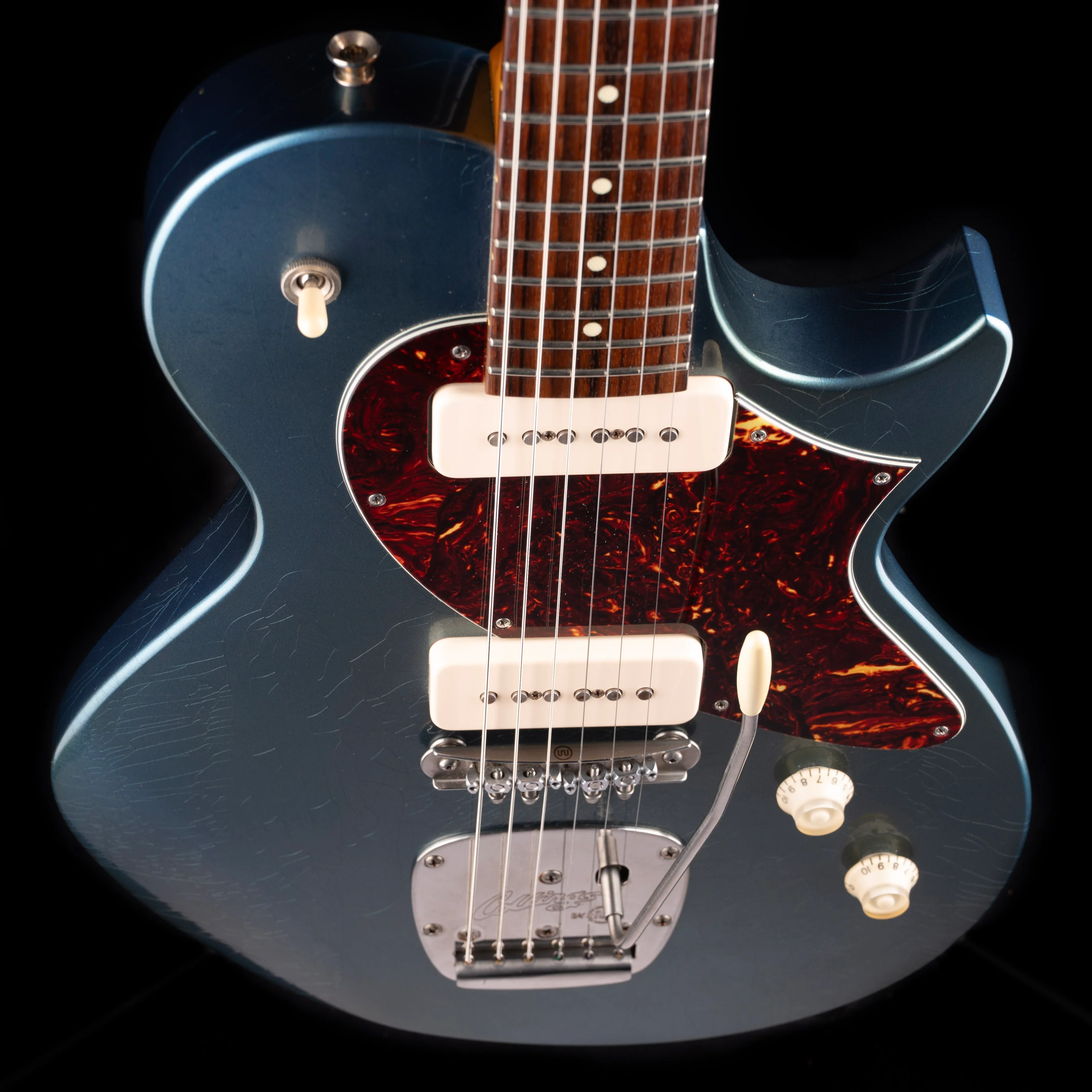 Pre-Owned 2016 Collings 360 LT M Aged Pelham Blue With OHSC - Image 6