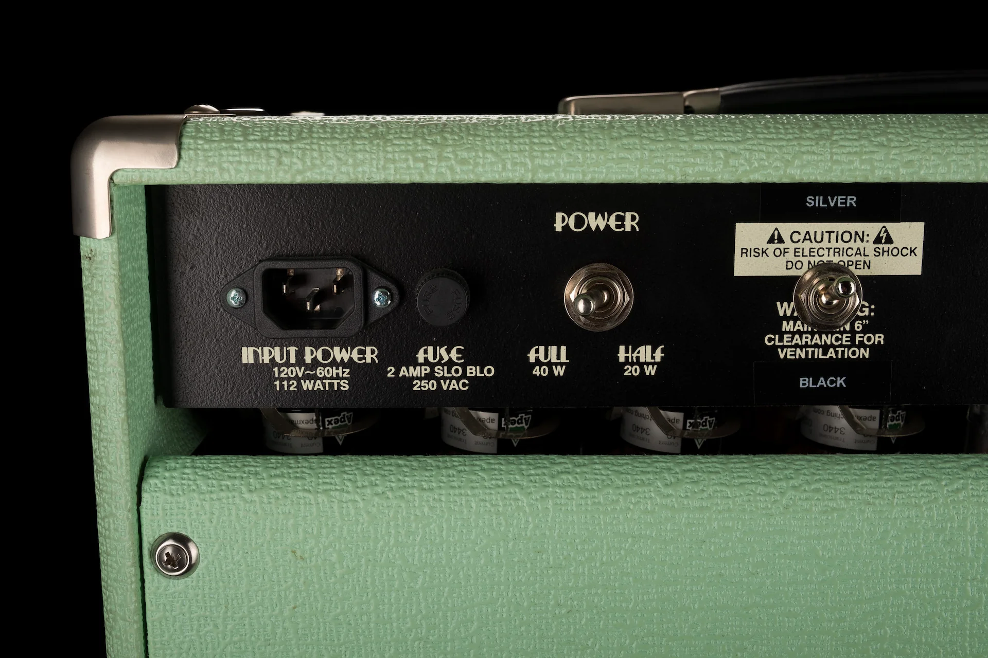 Pre Owned 2016 Dr. Z Z-Lux 1x12" Sea Foam Green Guitar Amp Combo With Footswitch And Cover - Image 11