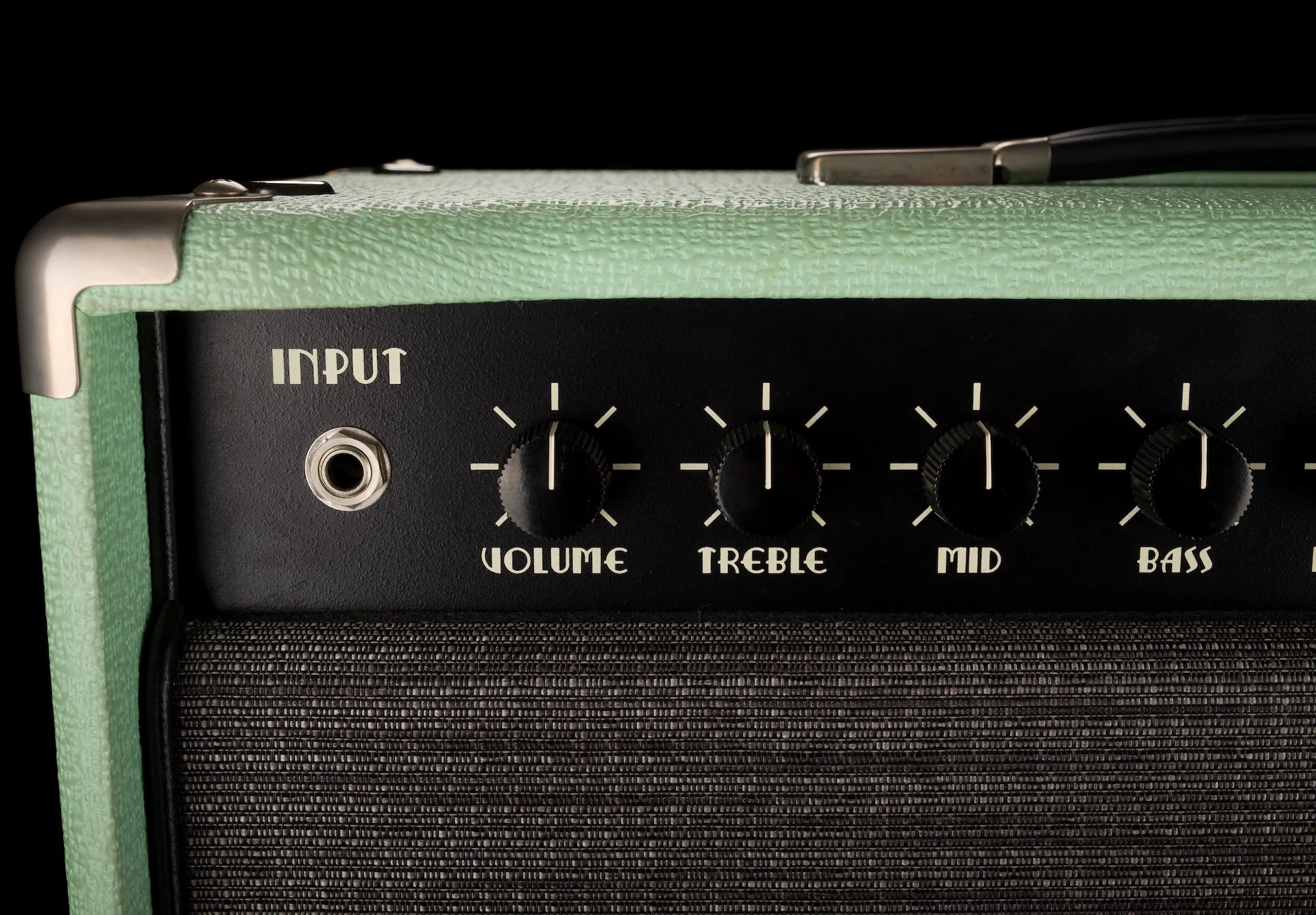 Pre Owned 2016 Dr. Z Z-Lux 1x12" Sea Foam Green Guitar Amp Combo With Footswitch And Cover - Image 4