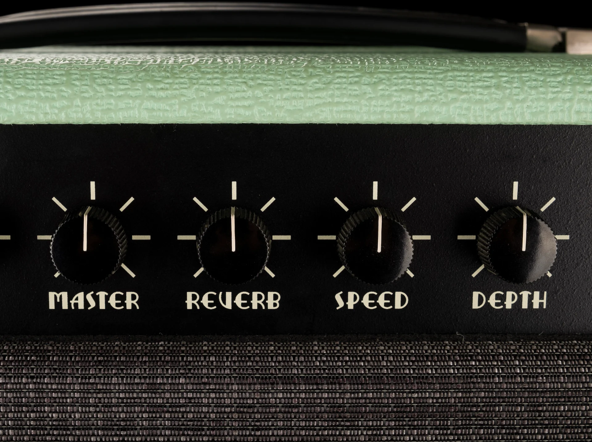 Pre Owned 2016 Dr. Z Z-Lux 1x12" Sea Foam Green Guitar Amp Combo With Footswitch And Cover - Image 5