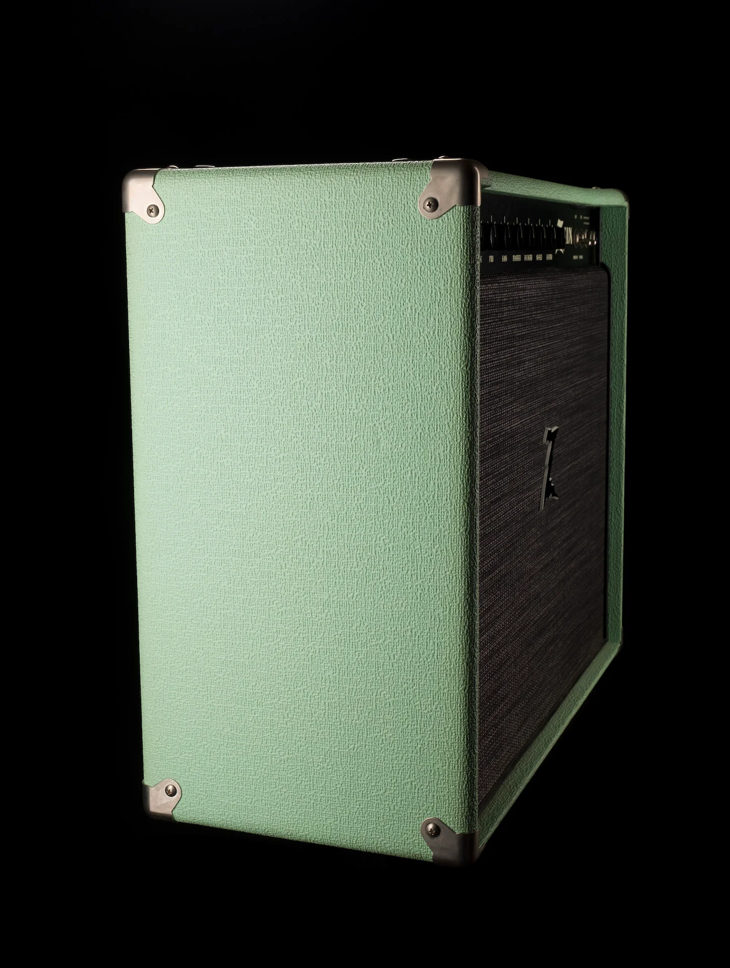 Pre Owned 2016 Dr. Z Z-Lux 1x12" Sea Foam Green Guitar Amp Combo With Footswitch And Cover - Image 8