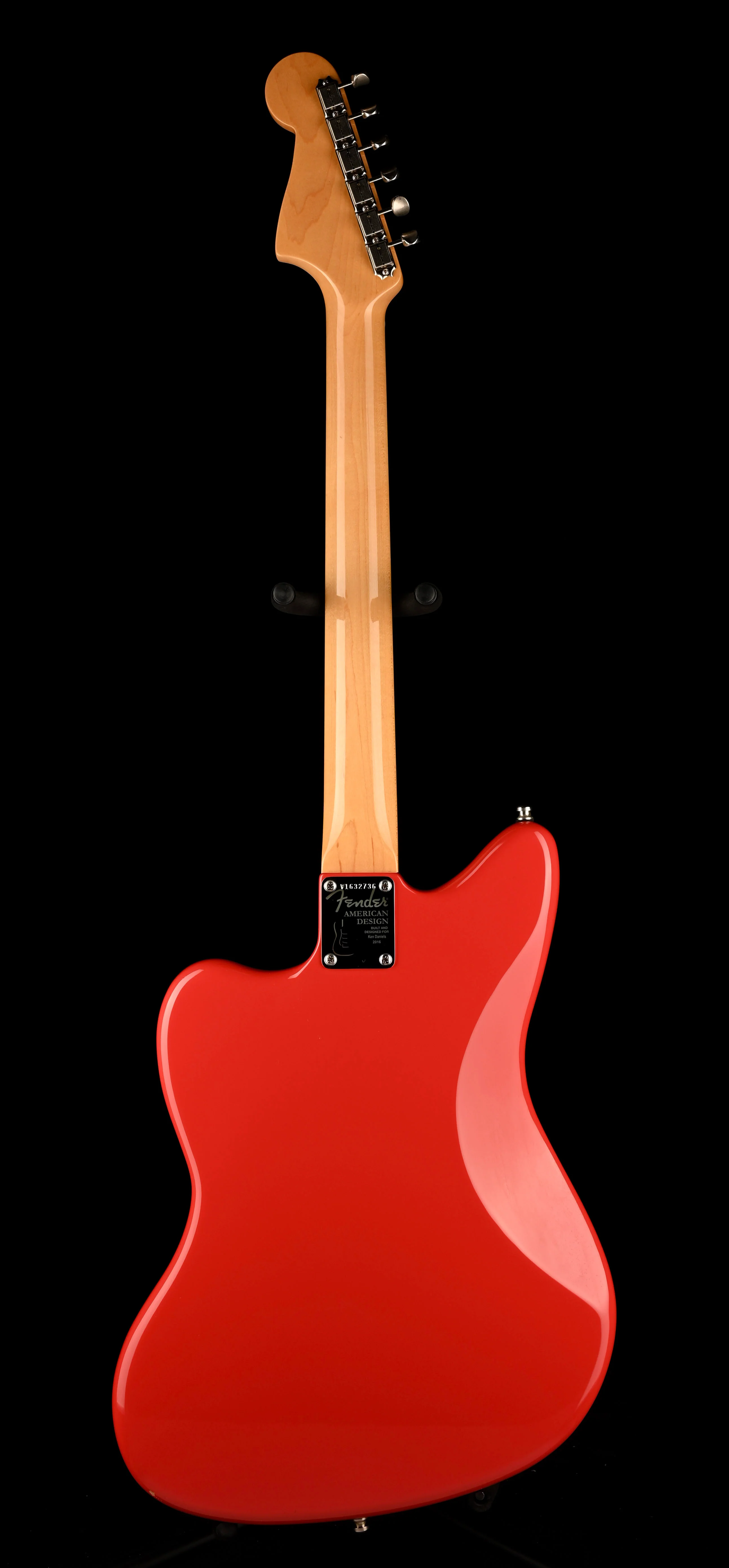 Pre Owned 2016 Fender American Design 1962 Vintage Reissue Jazzmaster Fiesta Red With OHSC - Image 14