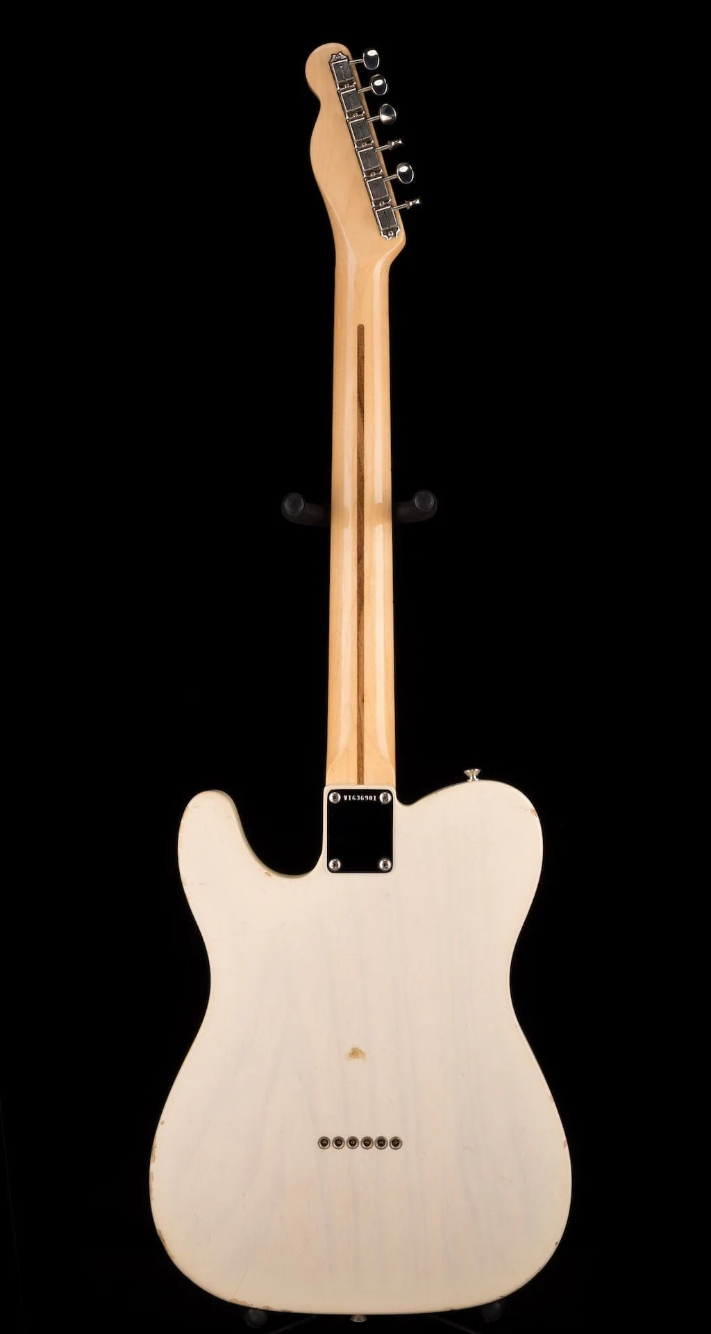 Pre-Owned 2016 Fender American Vintage 1958 Telecaster Aged White Blonde with OHSC - Image 15