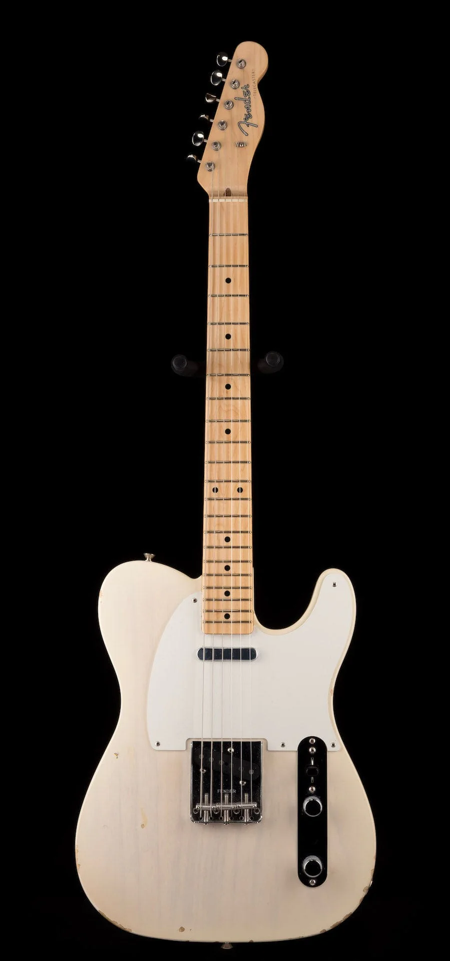 Pre-Owned 2016 Fender American Vintage 1958 Telecaster Aged White Blonde with OHSC - Image 2