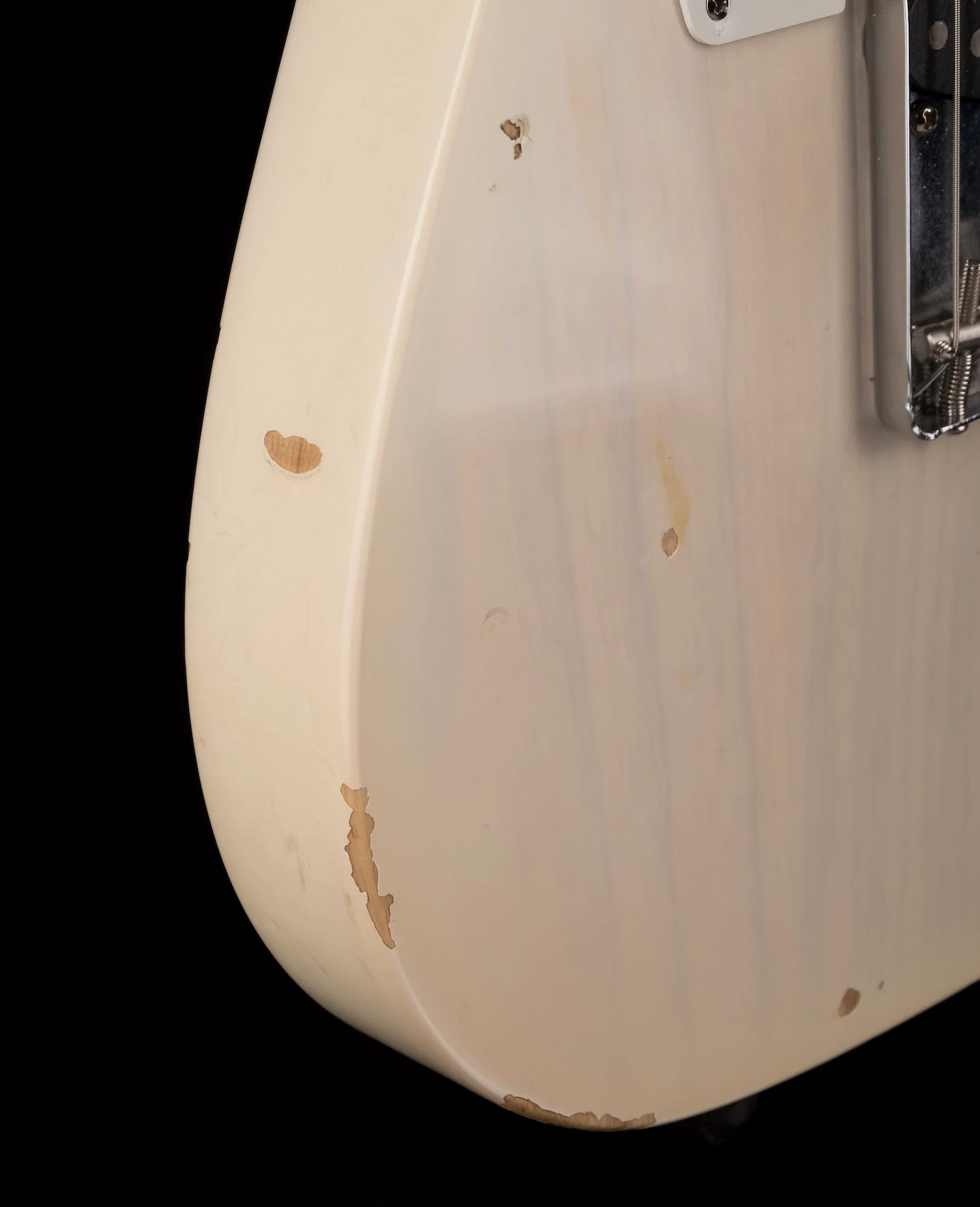 Pre-Owned 2016 Fender American Vintage 1958 Telecaster Aged White Blonde with OHSC - Image 8