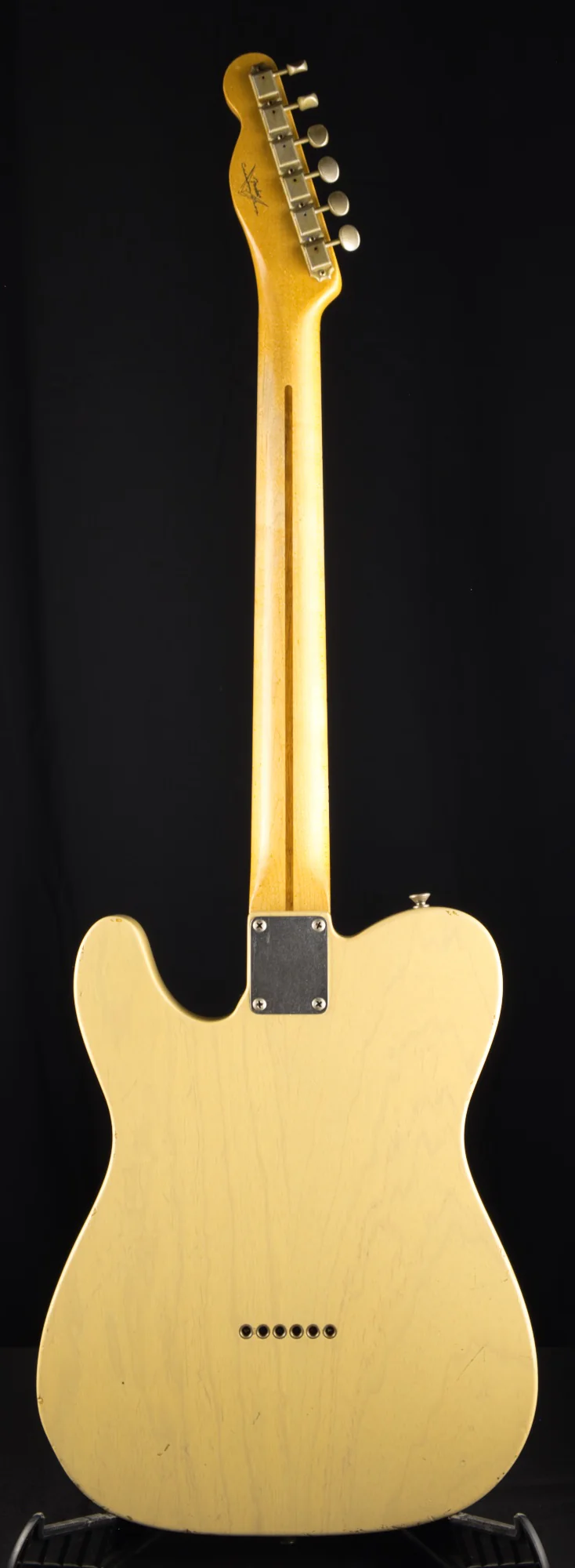 Pre Owned '06 Fender Custom Shop '52 Telecaster Relic Honey Blonde W/ OHSC - Image 8