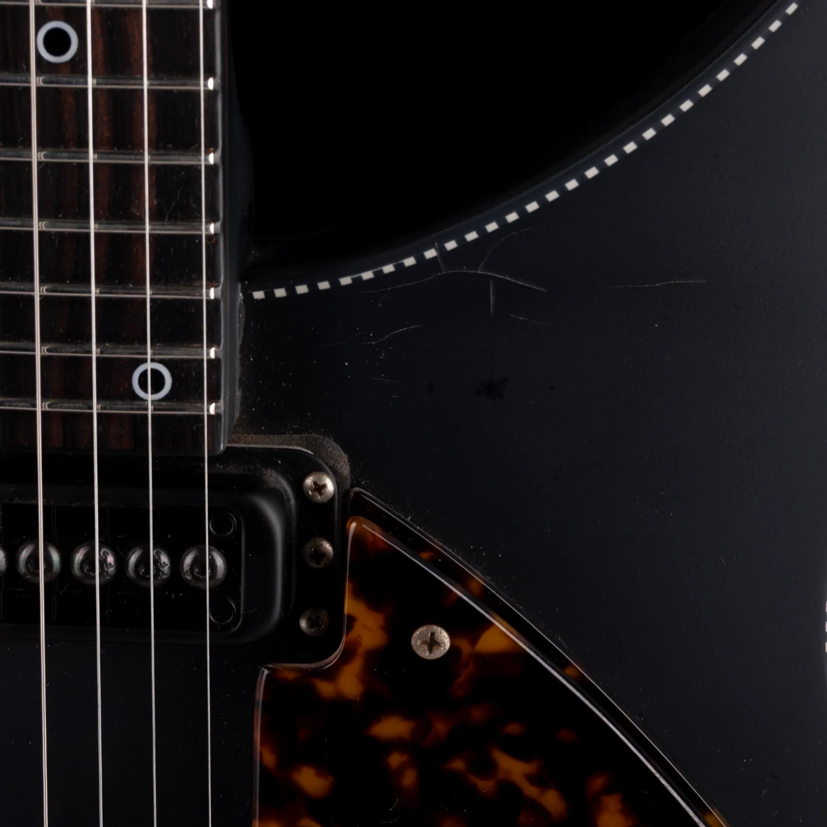 Pre Owned 2016 Rickenbacker 360 Noir Limited Edition Matte Black - 1 of 25 With OHSC - Image 4